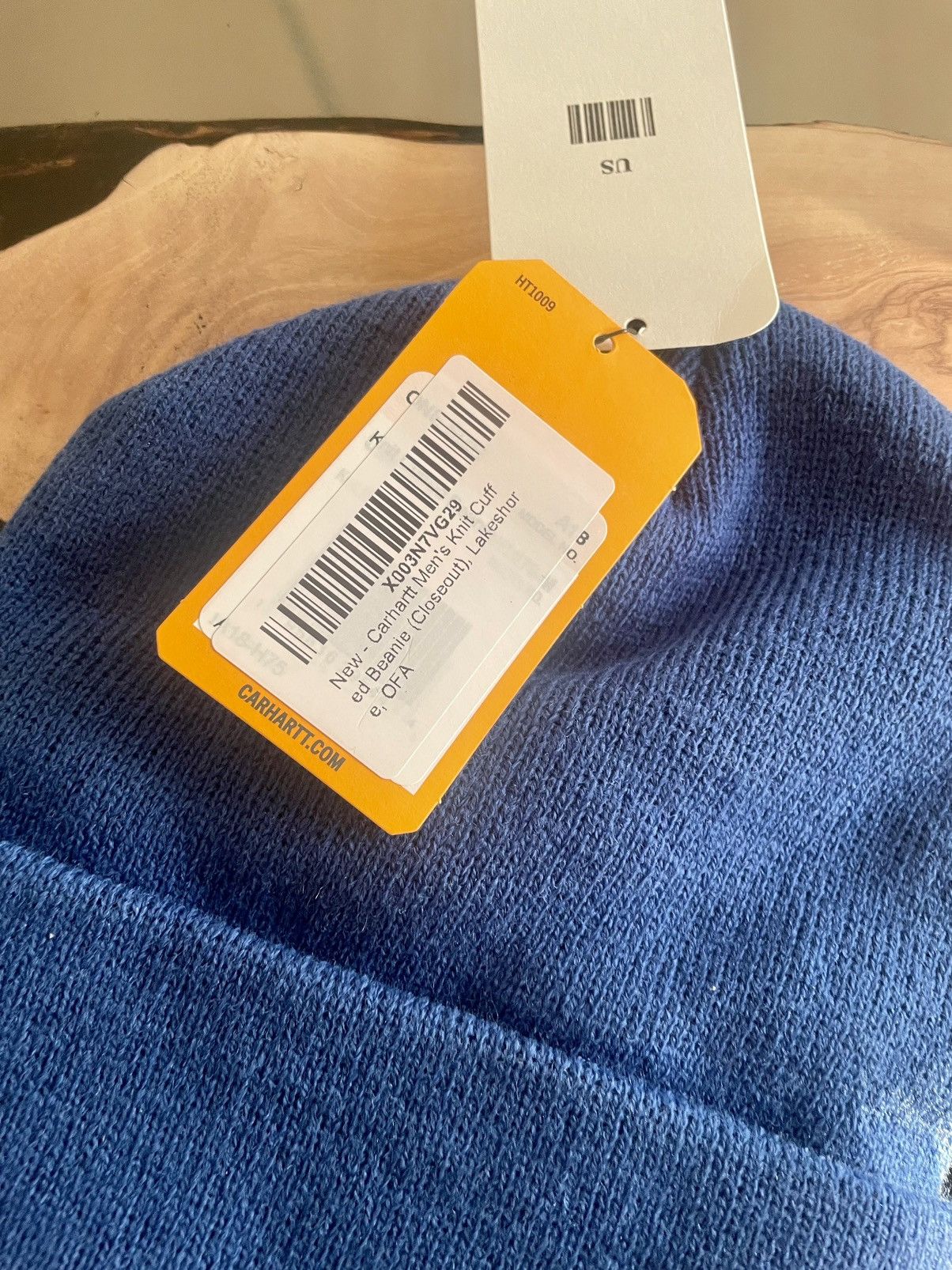 Carhartt Carhartt Stitch Knit Cuff OG Badge Logo Beanie in Blue Size ONE SIZE - 9 Thumbnail