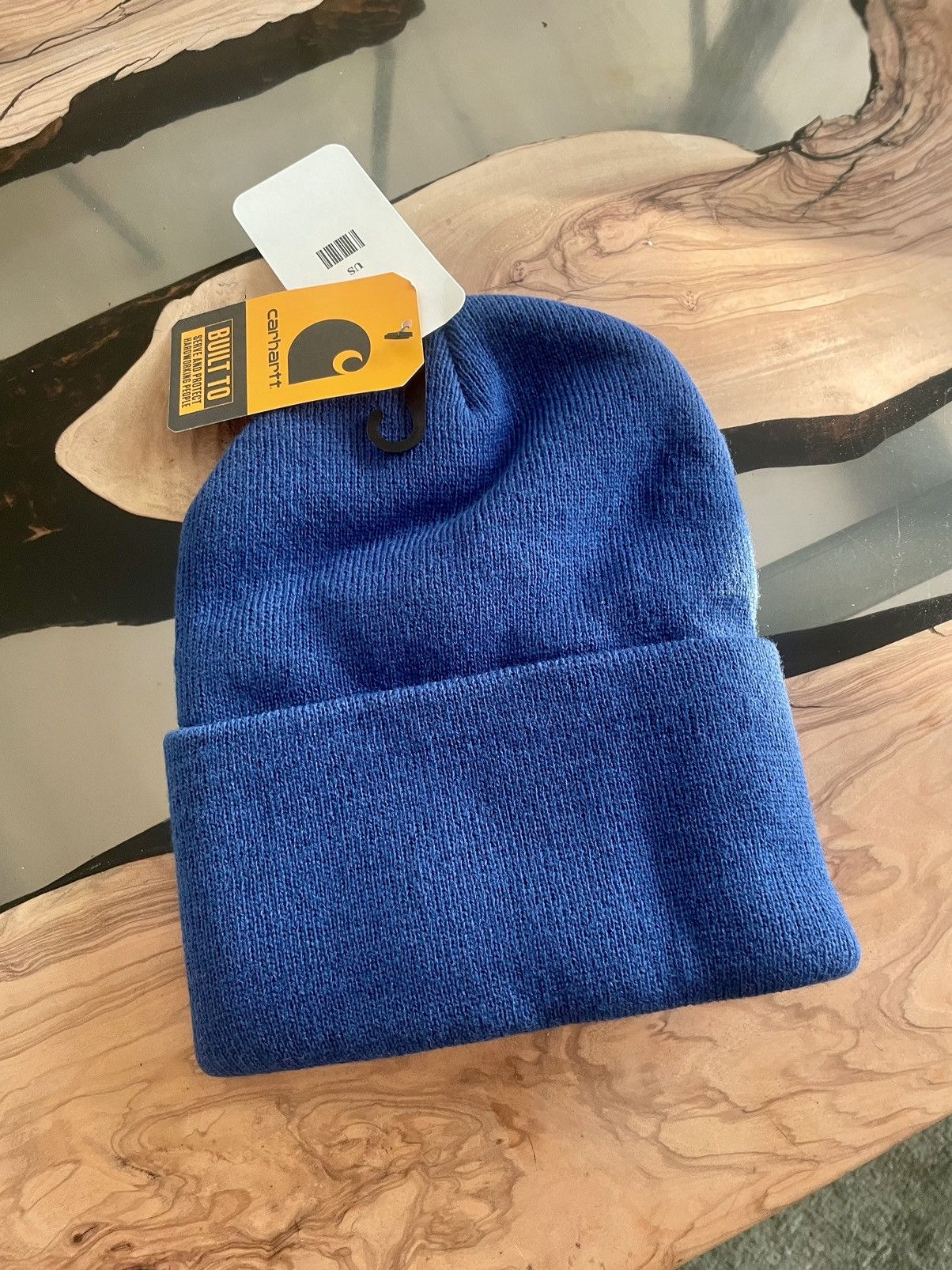 Carhartt Carhartt Stitch Knit Cuff OG Badge Logo Beanie in Blue Size ONE SIZE - 8 Thumbnail