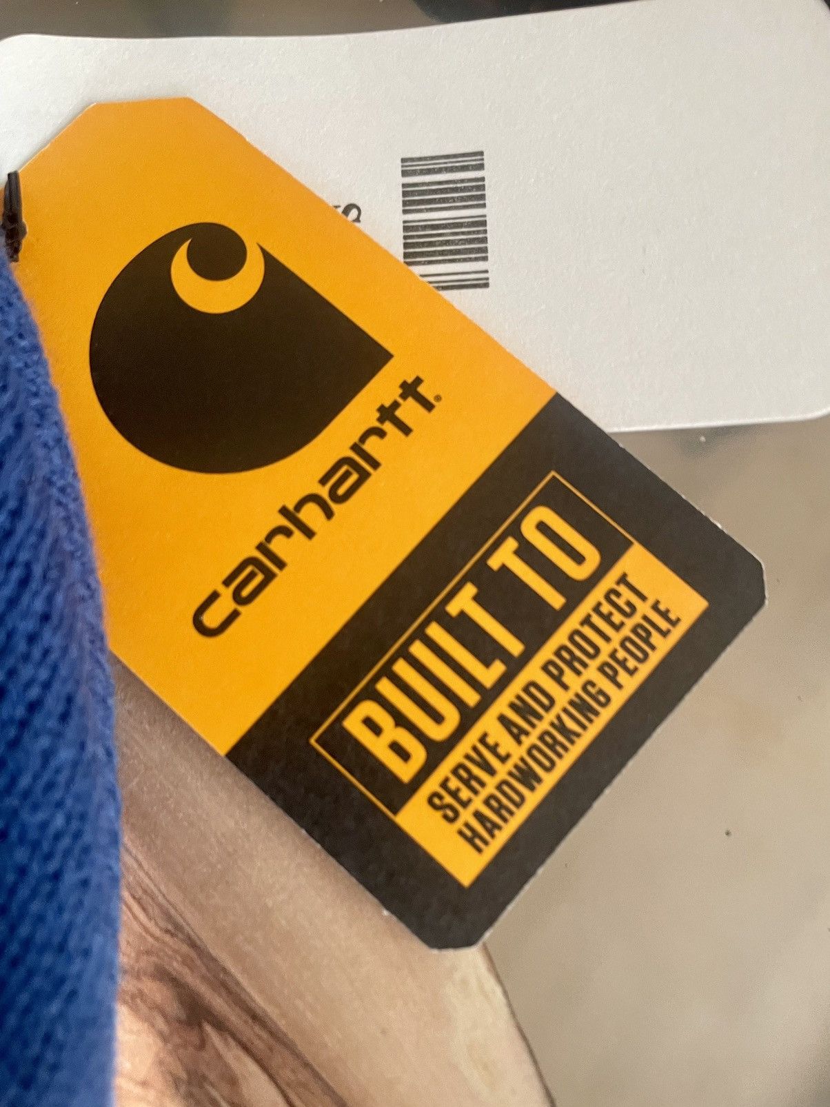 Carhartt Carhartt Stitch Knit Cuff OG Badge Logo Beanie in Blue Size ONE SIZE - 6 Thumbnail