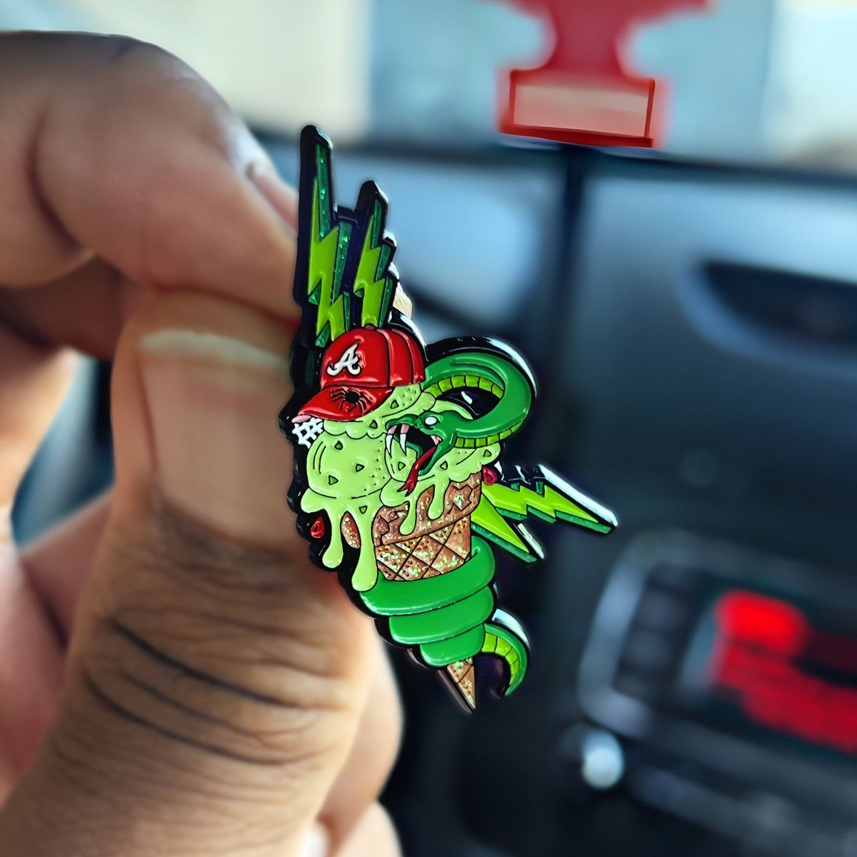 Cap-A-Holics Braves Pins BUNDLE SportsWorld ExclusiveFitted