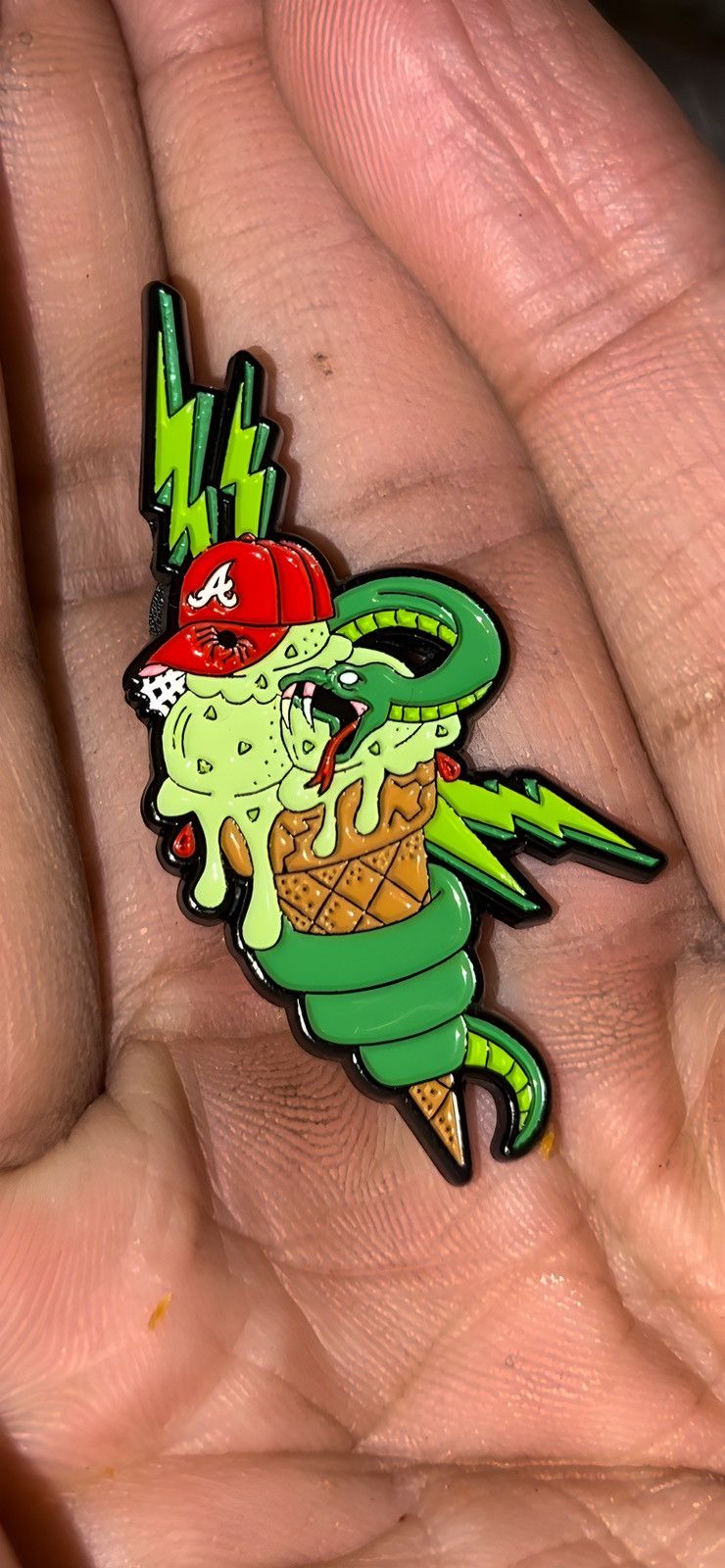Cap-A-Holics Braves Pins BUNDLE SportsWorld ExclusiveFitted