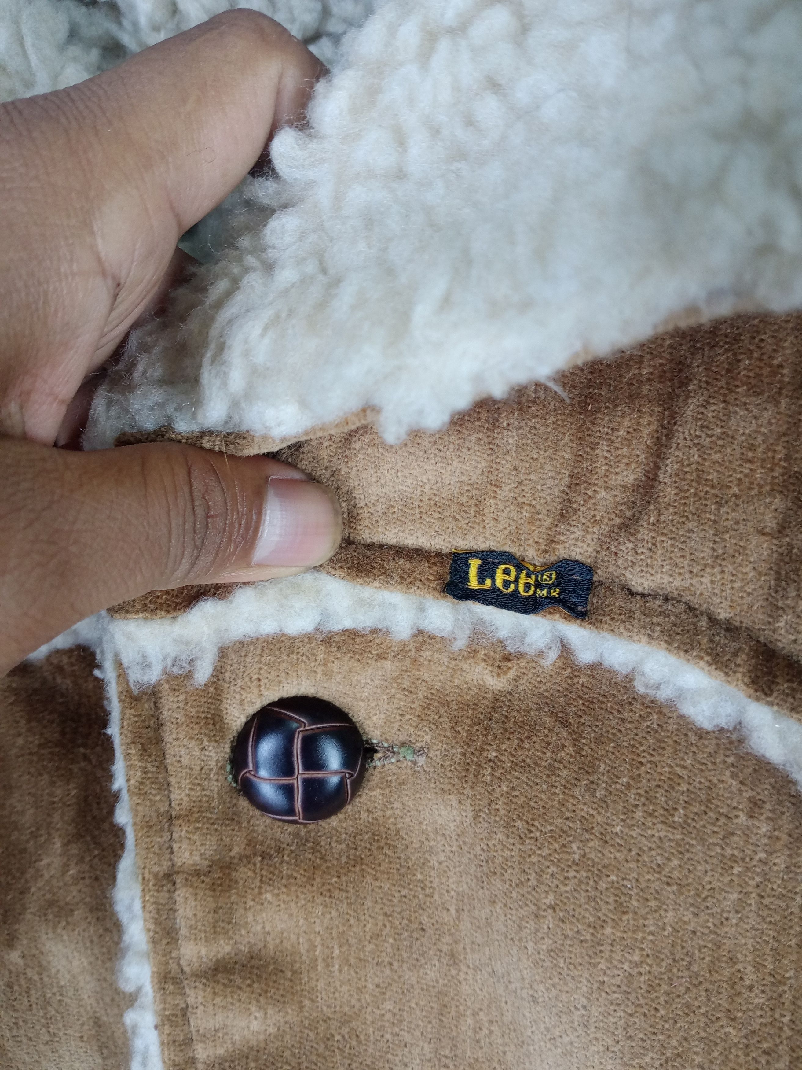 Lee Vintage Lee Storm Rider Suede Sherpa Jacket Size US M / EU 48-50 / 2 - 3 Thumbnail