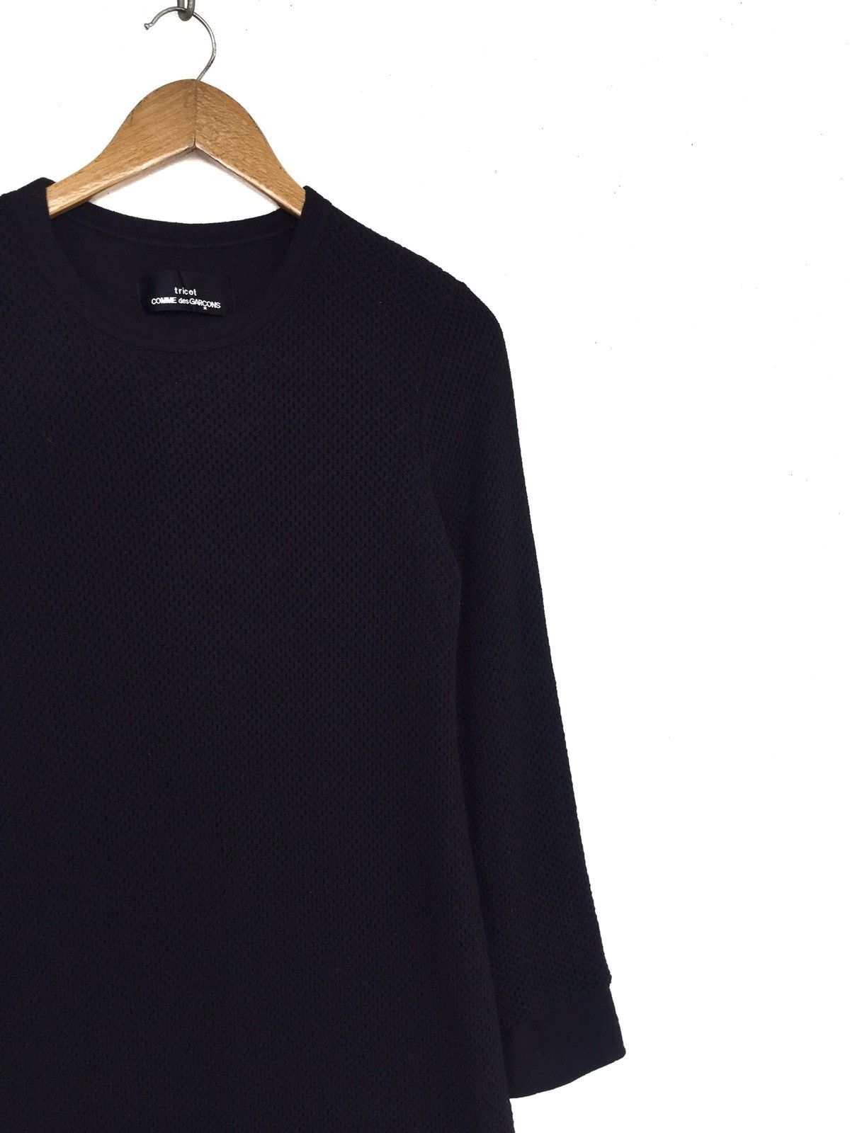 Comme des Garcons OG AW96 Comme des Garçons Tricot Mesh Wool Blouse Size US S / EU 44-46 / 1 - 2 Thumbnail