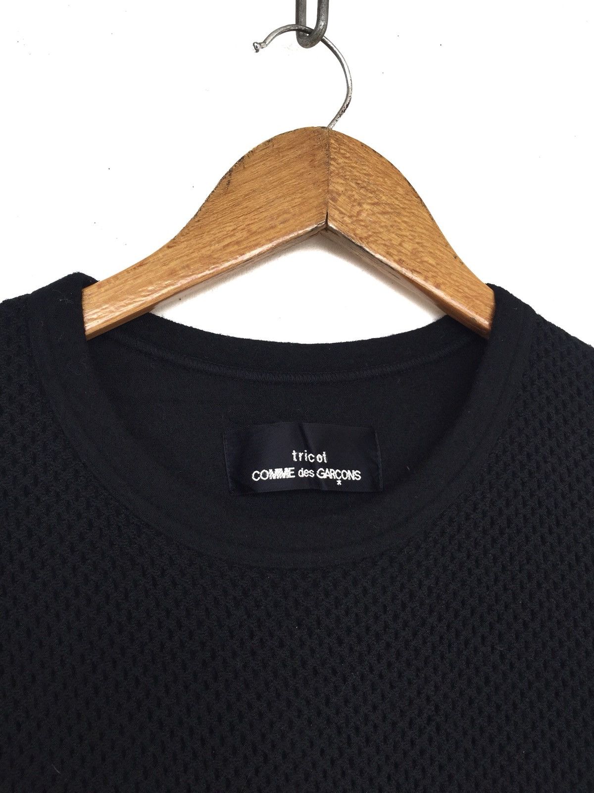 Comme des Garcons OG AW96 Comme des Garçons Tricot Mesh Wool Blouse Size US S / EU 44-46 / 1 - 6 Thumbnail