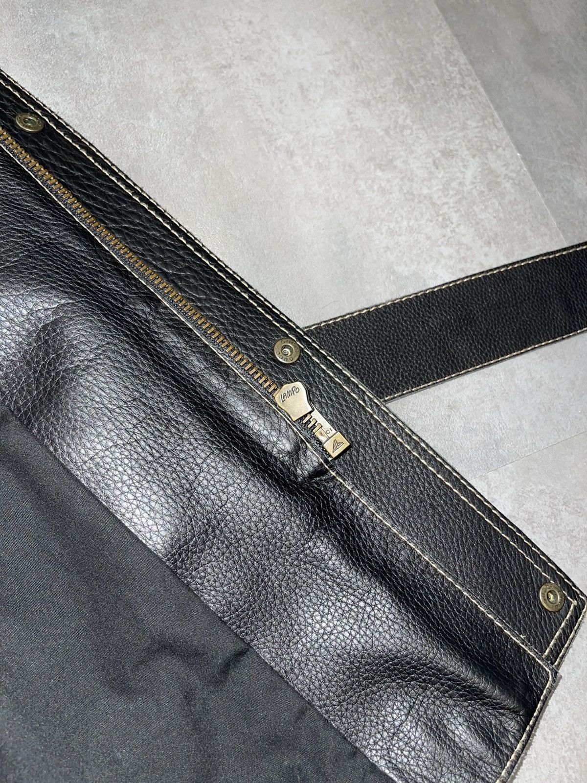 Gucci SS02 Gucci 3D Pockets Leather Military Jacket Size US M / EU 48-50 / 2 - 21 Thumbnail