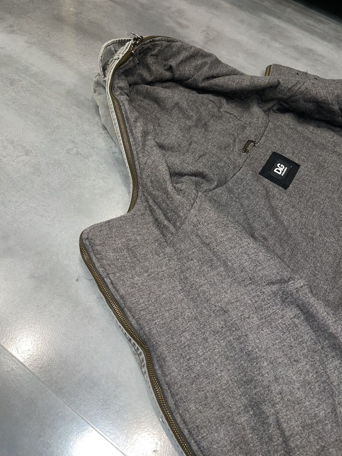 Dolce & Gabbana AW04 Archive Dolce & Gabbana Technical Washed Grey Parka Size US L / EU 52-54 / 3 - 21 Thumbnail