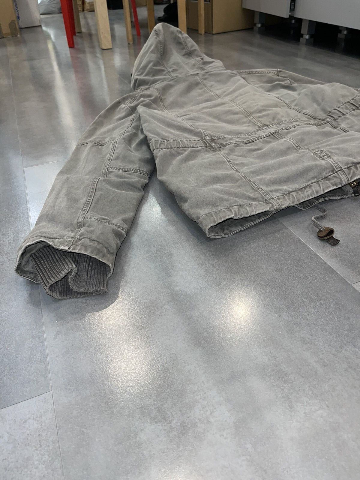 Dolce & Gabbana AW04 Archive Dolce & Gabbana Technical Washed Grey Parka Size US L / EU 52-54 / 3 - 17 Thumbnail