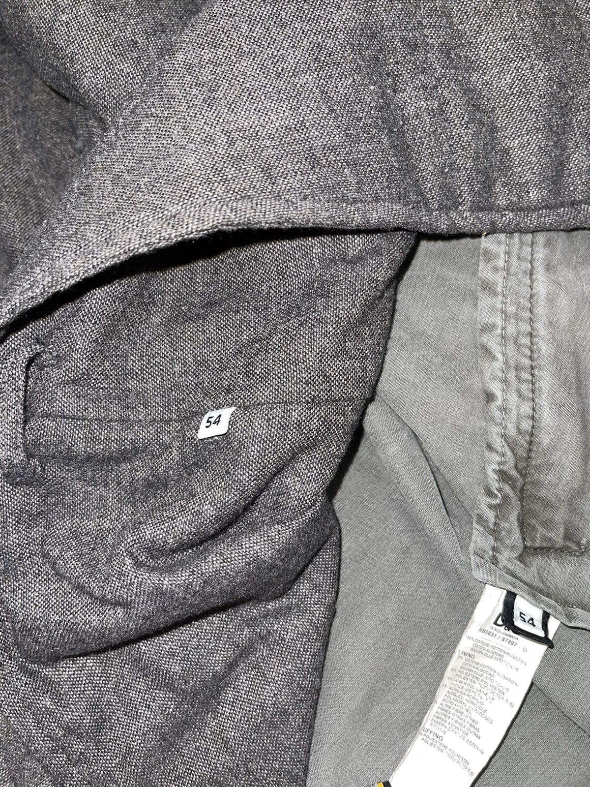 Dolce & Gabbana AW04 Archive Dolce & Gabbana Technical Washed Grey Parka Size US L / EU 52-54 / 3 - 23 Thumbnail
