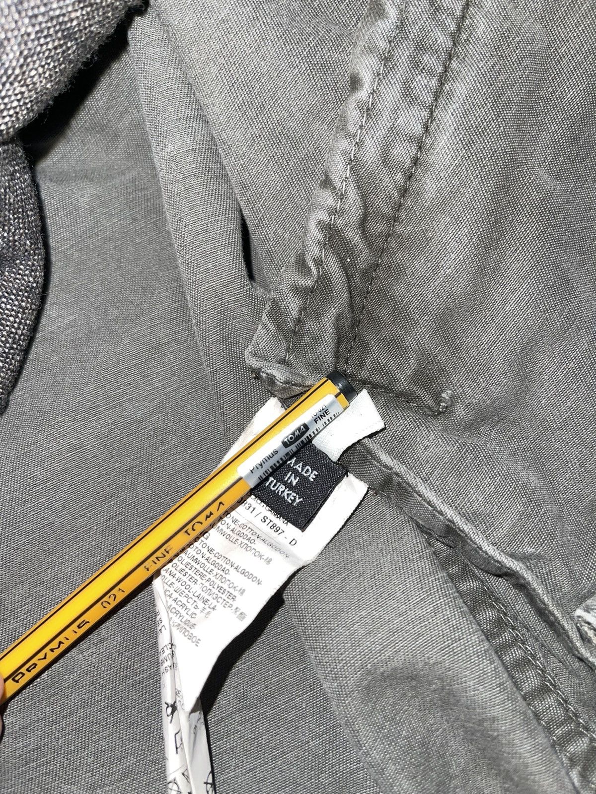 Dolce & Gabbana AW04 Archive Dolce & Gabbana Technical Washed Grey Parka Size US L / EU 52-54 / 3 - 24 Thumbnail