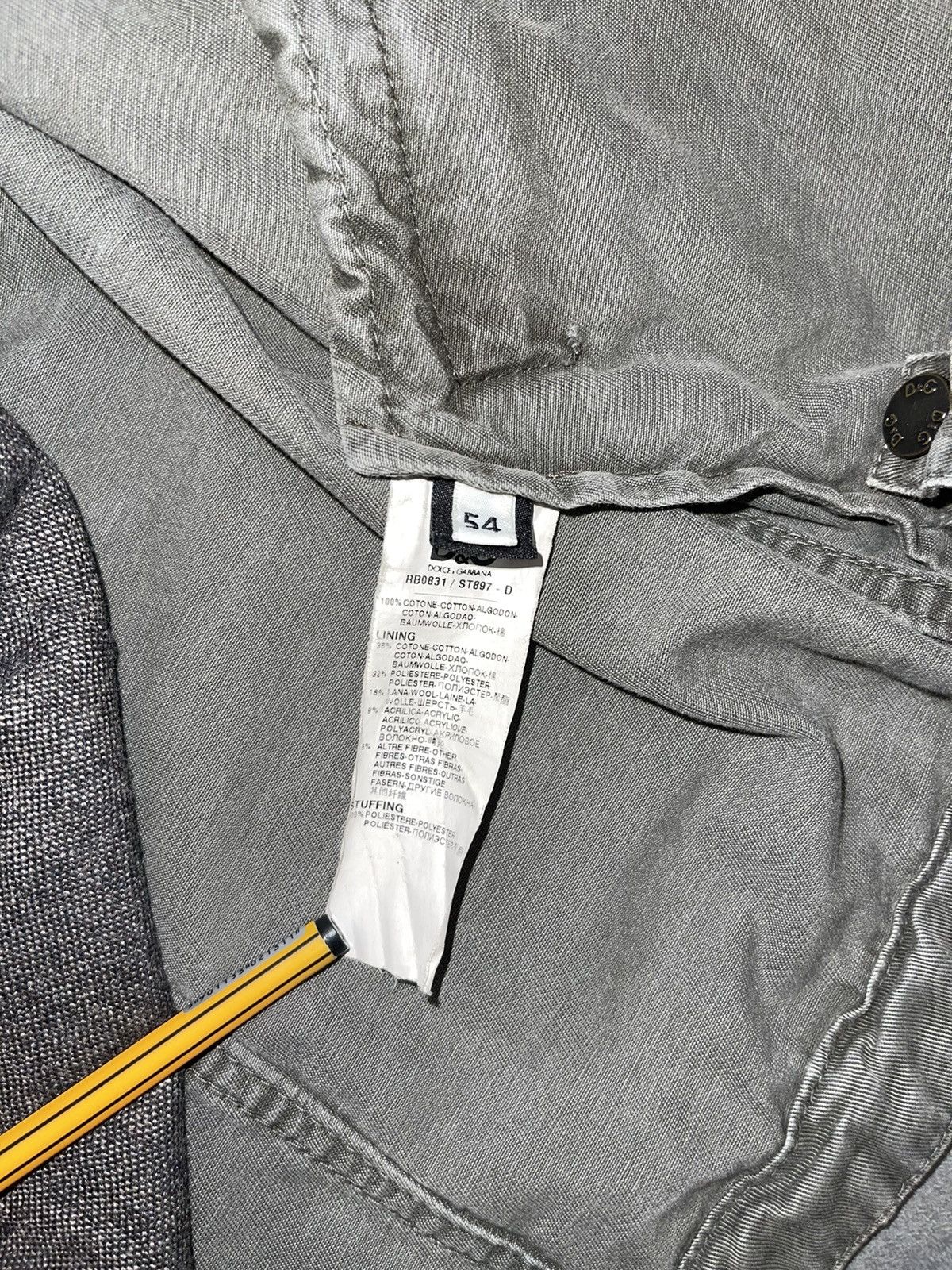 Dolce & Gabbana AW04 Archive Dolce & Gabbana Technical Washed Grey Parka Size US L / EU 52-54 / 3 - 22 Thumbnail