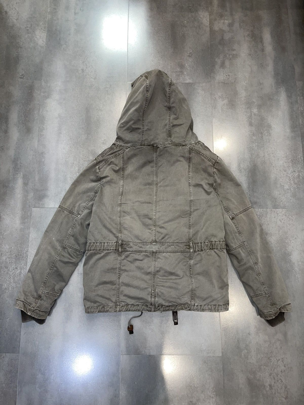 Dolce & Gabbana AW04 Archive Dolce & Gabbana Technical Washed Grey Parka Size US L / EU 52-54 / 3 - 14 Thumbnail