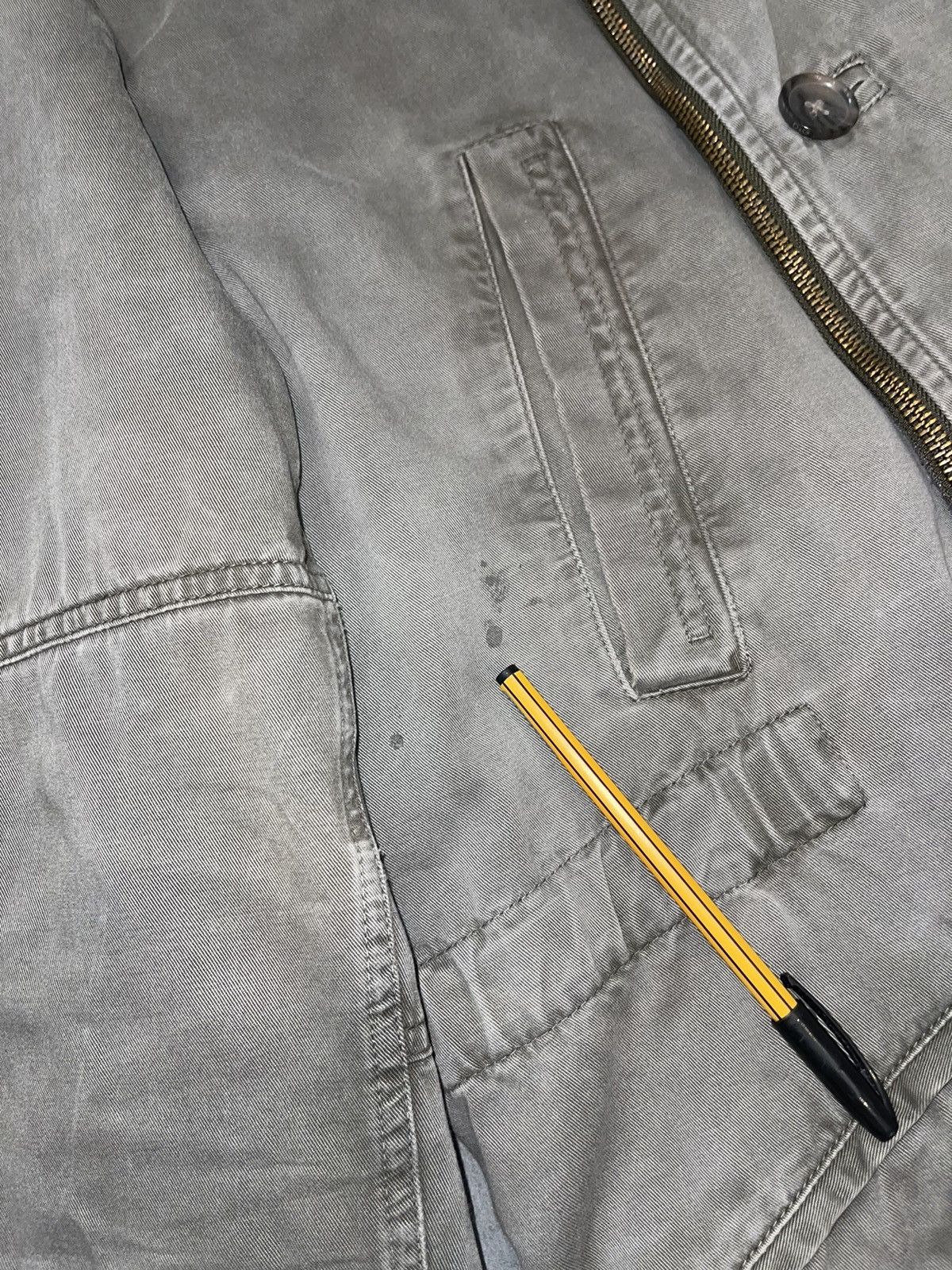 Dolce & Gabbana AW04 Archive Dolce & Gabbana Technical Washed Grey Parka Size US L / EU 52-54 / 3 - 25 Thumbnail