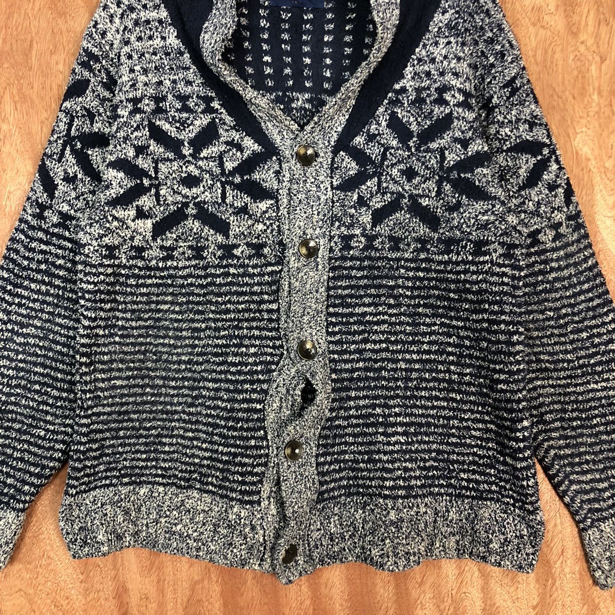 Beverly Hills Polo Club DLL Beverly Hills Polo Club Knitwear cardigan navajo#c818 Size US L / EU 52-54 / 3 - 8 Thumbnail