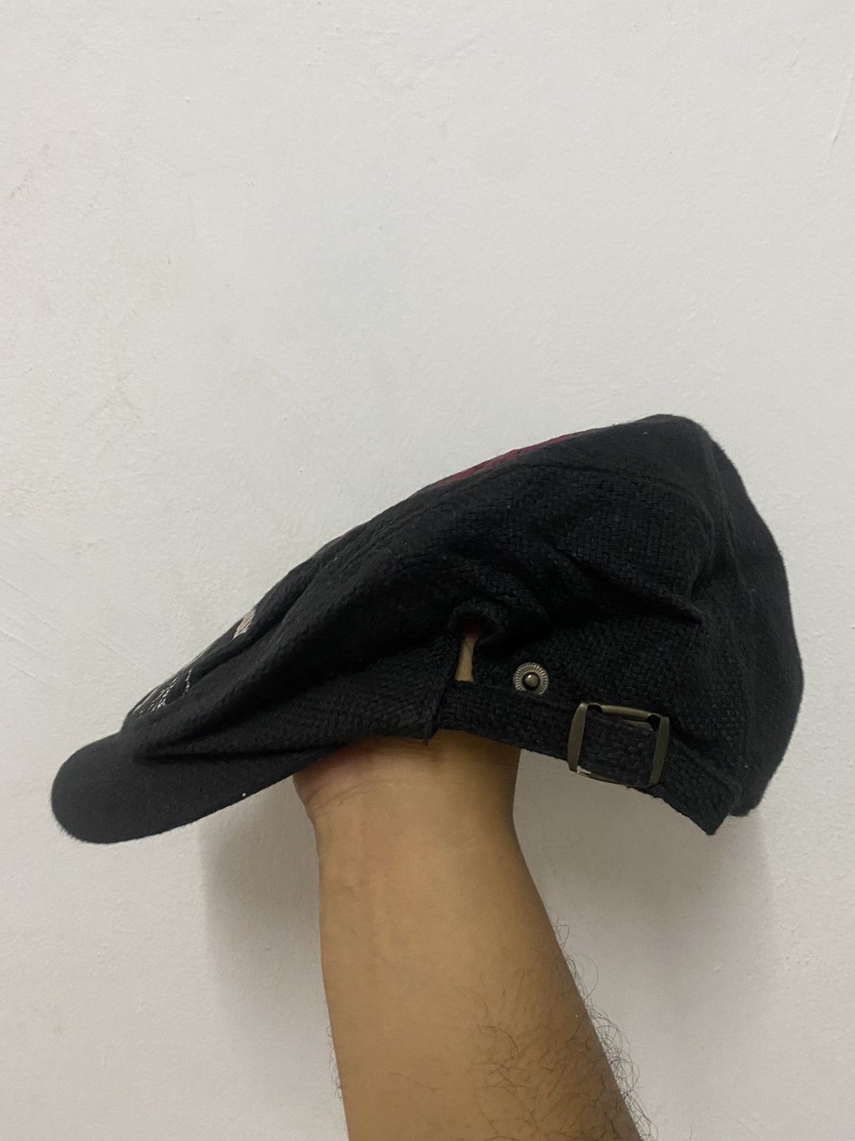 Japanese Brand 🔥Vintage🔥Full Embroid Like Sukajan Oriental Brand Flat Hat Size ONE SIZE - 3 Thumbnail