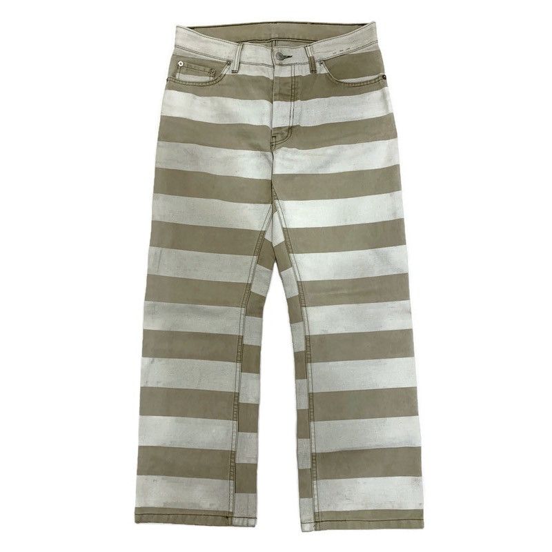 Pre-owned Helmut Lang 1999ss Prisoner Pants In Beige