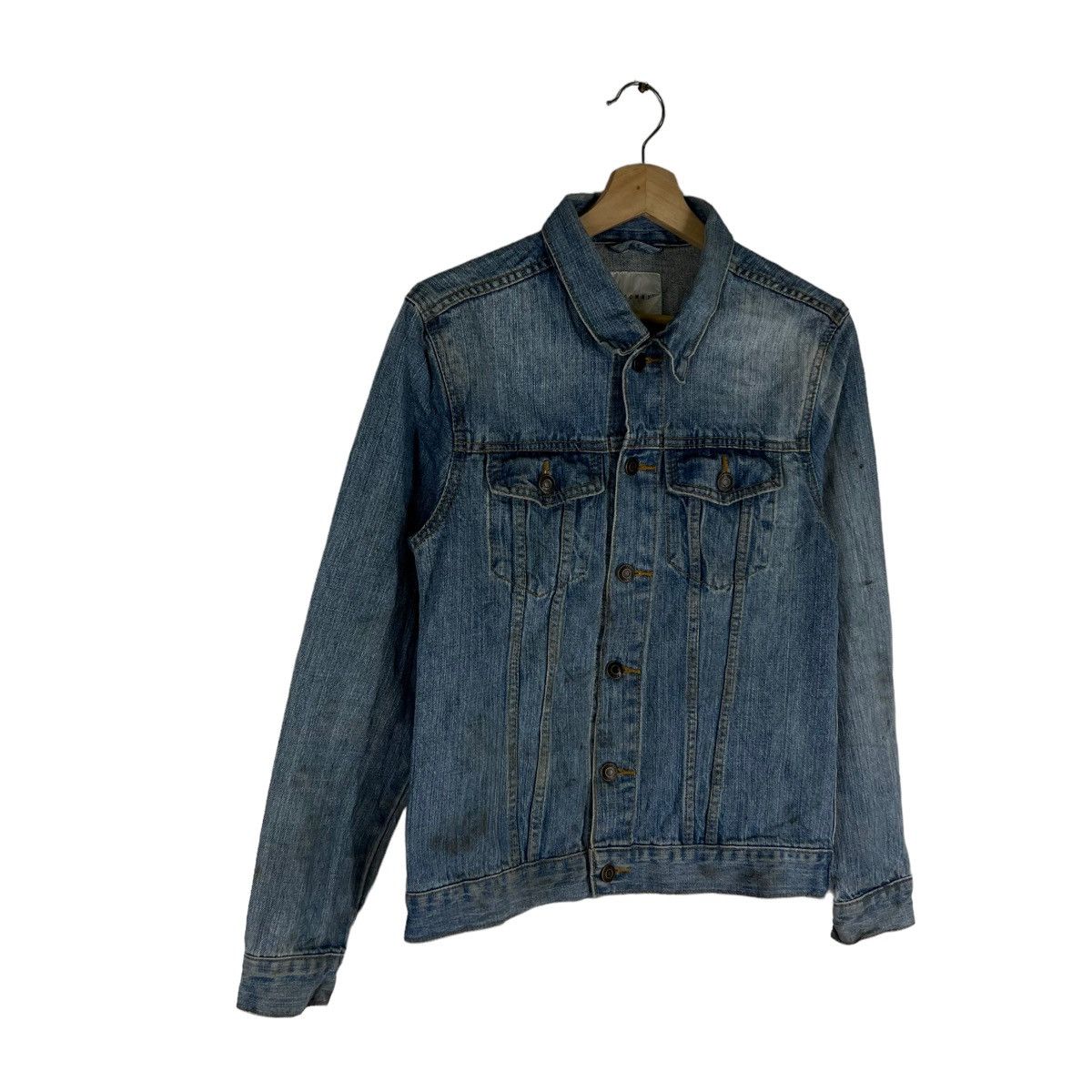 Japanese Brand VINTAGE TRUCKER DENIM JACKET CROPPED STYLE BROWNY JAPAN Size M / US 6-8 / IT 42-44 - 3 Thumbnail