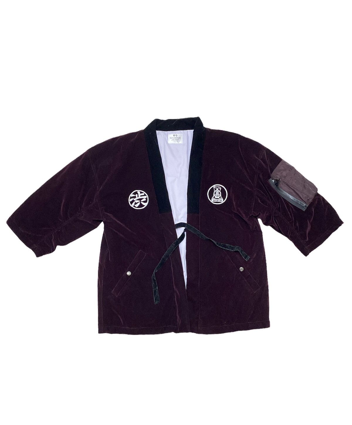 Japanese Brand Limited Rare Vanquish Hanten Kimono MA-1 Sibuya Embroidered Size US M / EU 48-50 / 2 - 2 Thumbnail