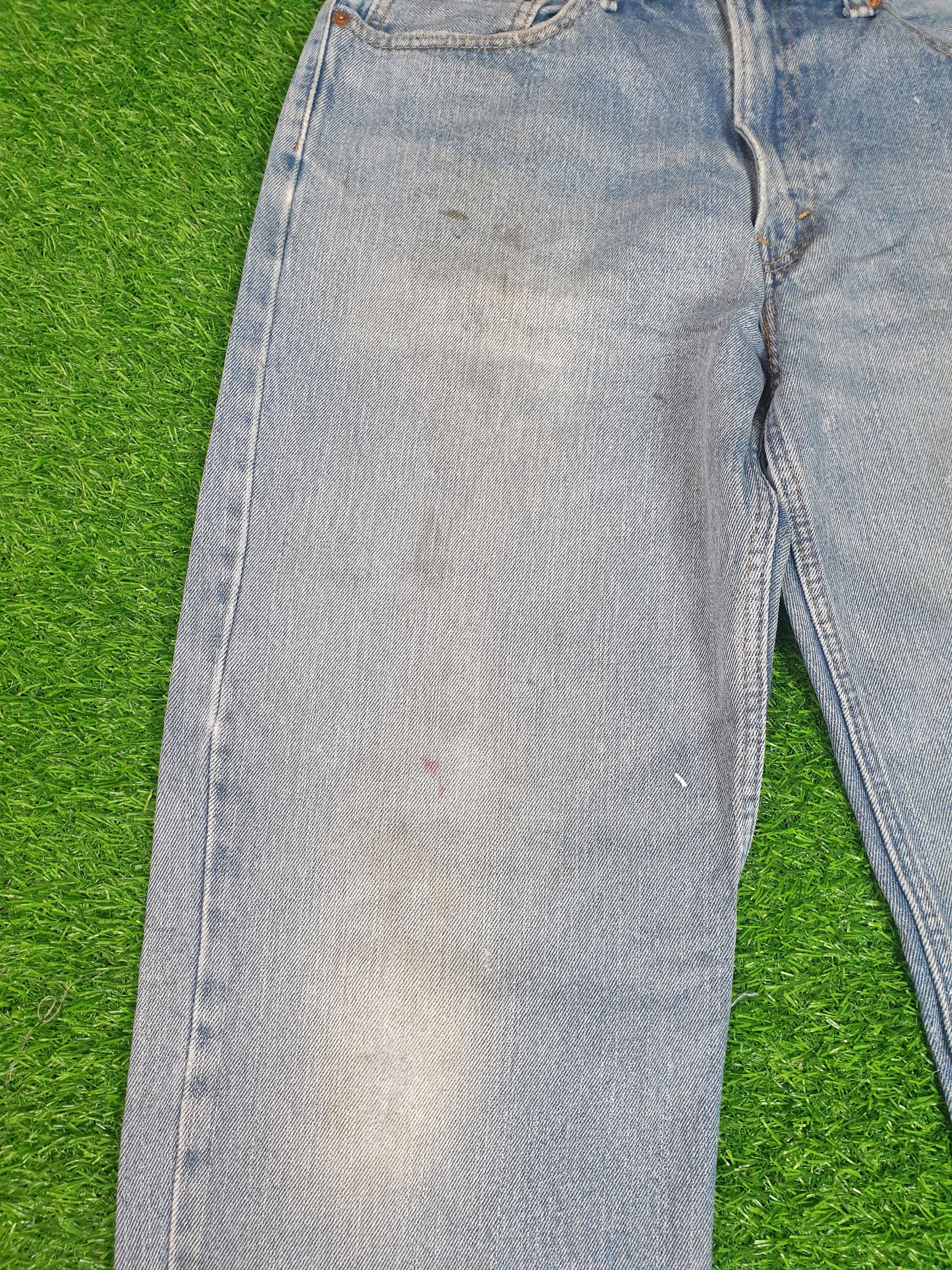 Levi's Vintage LEVIS 550 Sun Faded Light Size 34X32 Jeans L0105 Size US 34 / EU 50 - 9 Thumbnail