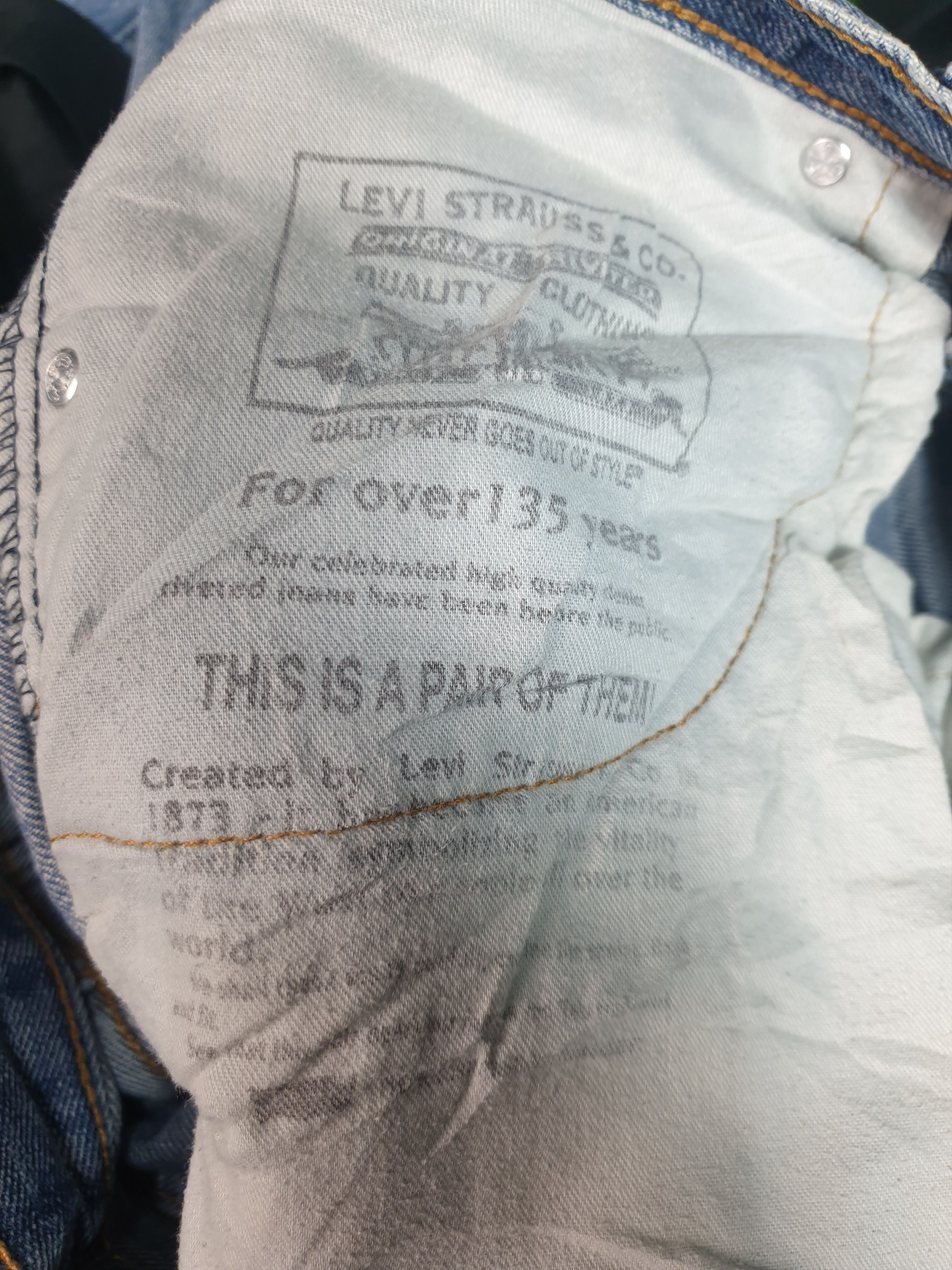 Levi's Vintage LEVIS 550 Sun Faded Light Size 34X32 Jeans L0105 Size US 34 / EU 50 - 14 Thumbnail