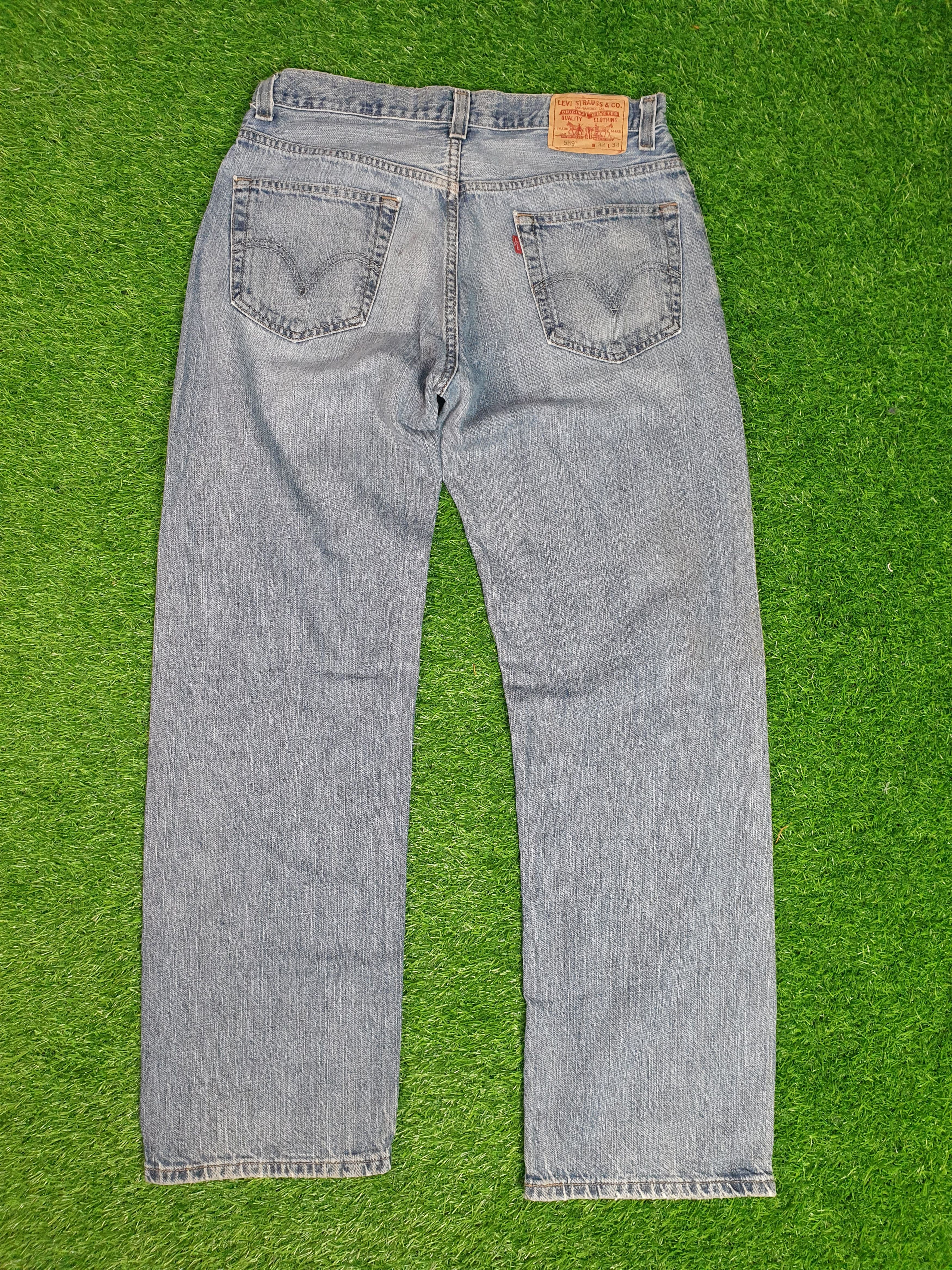 Levi's Vintage Clothing Vintage LEVIS 559 Distressed Faded Size 32X31Jeans L0100 Size US 32 / EU 48 - 2 Thumbnail