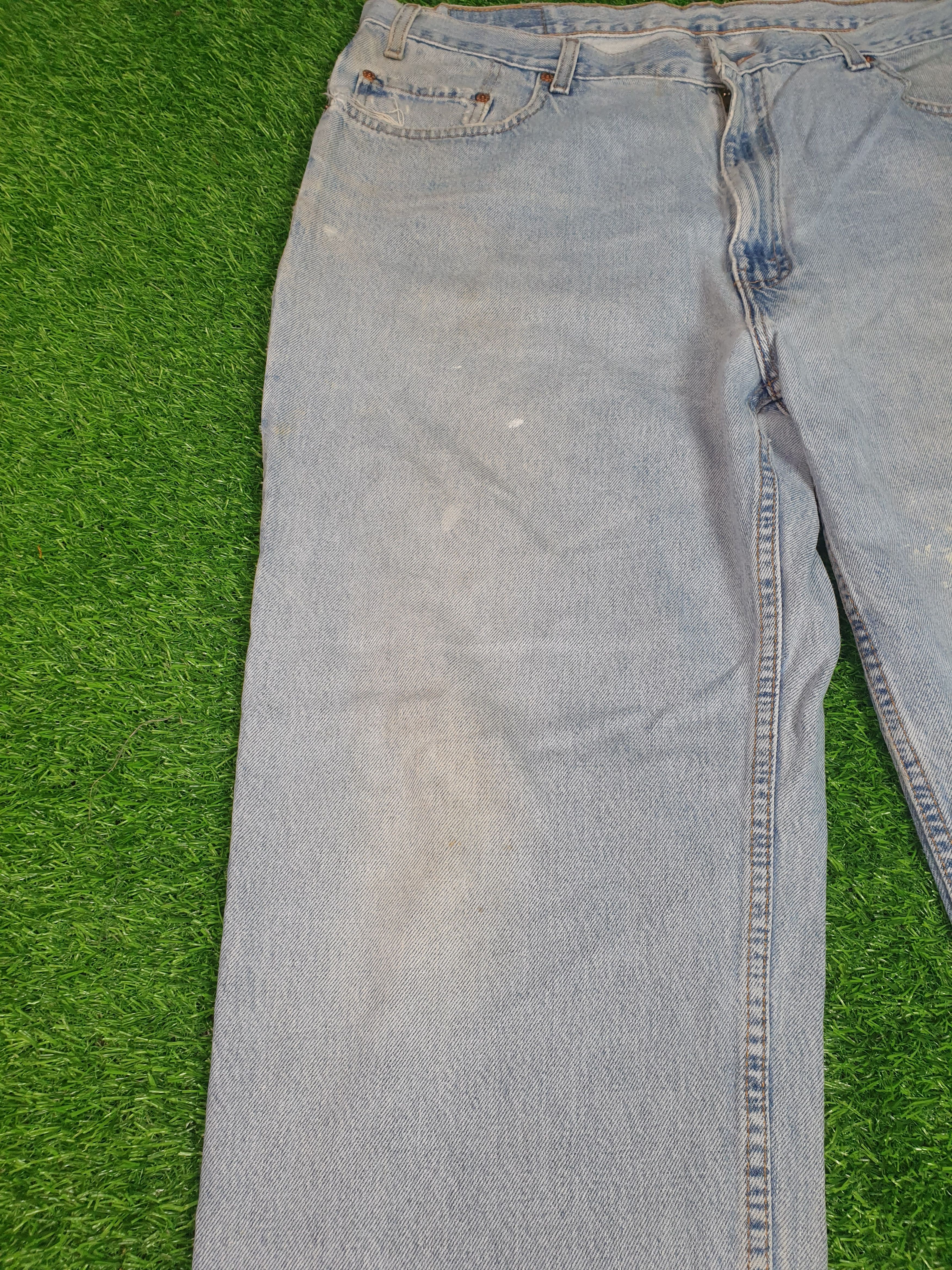 Levi's Vintage LEVIS 550 Sun Faded Distressed 40X29.5 Jeans L0107 Size US 40 / EU 56 - 7 Thumbnail