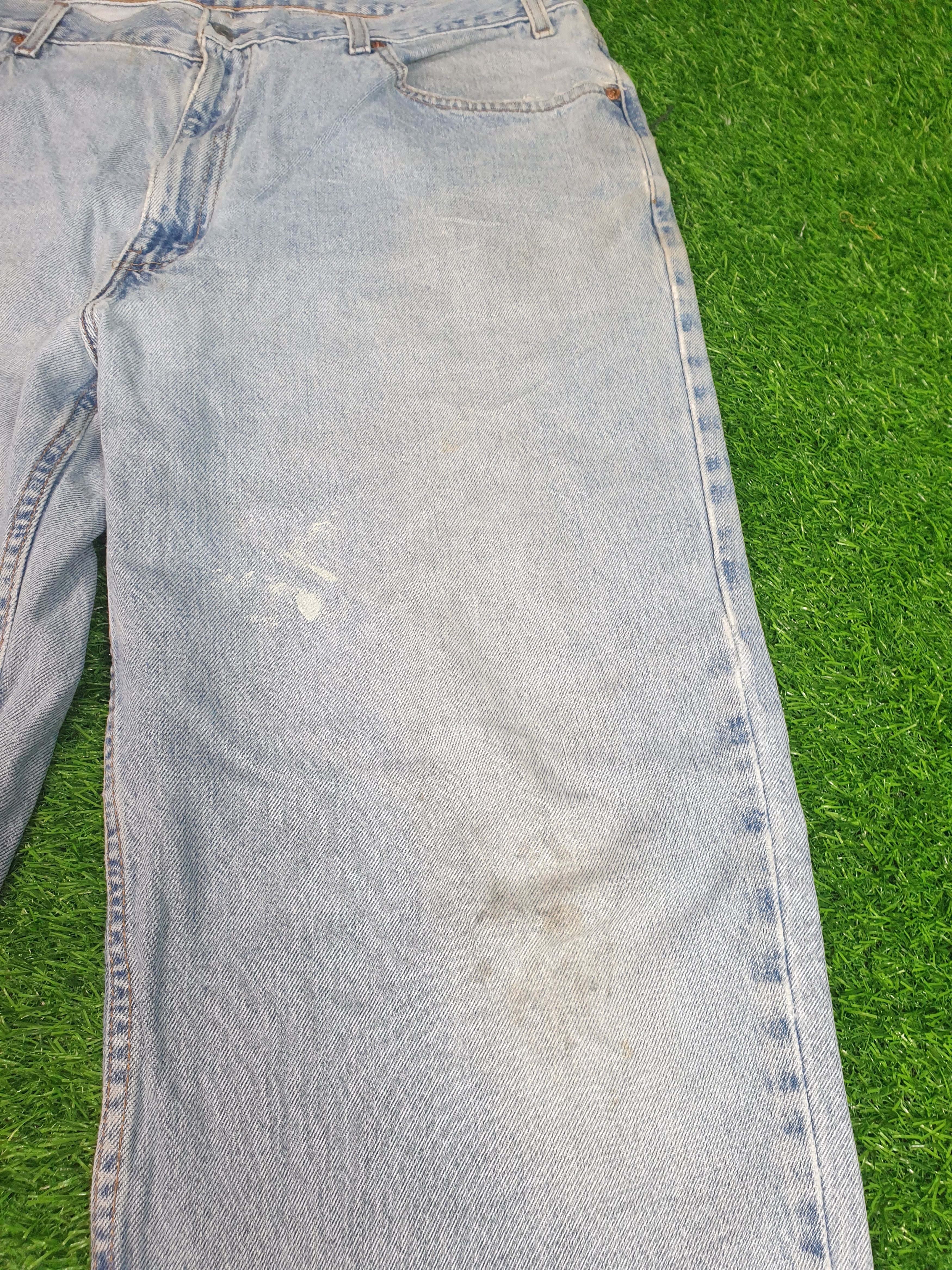Levi's Vintage LEVIS 550 Sun Faded Distressed 40X29.5 Jeans L0107 Size US 40 / EU 56 - 4 Thumbnail