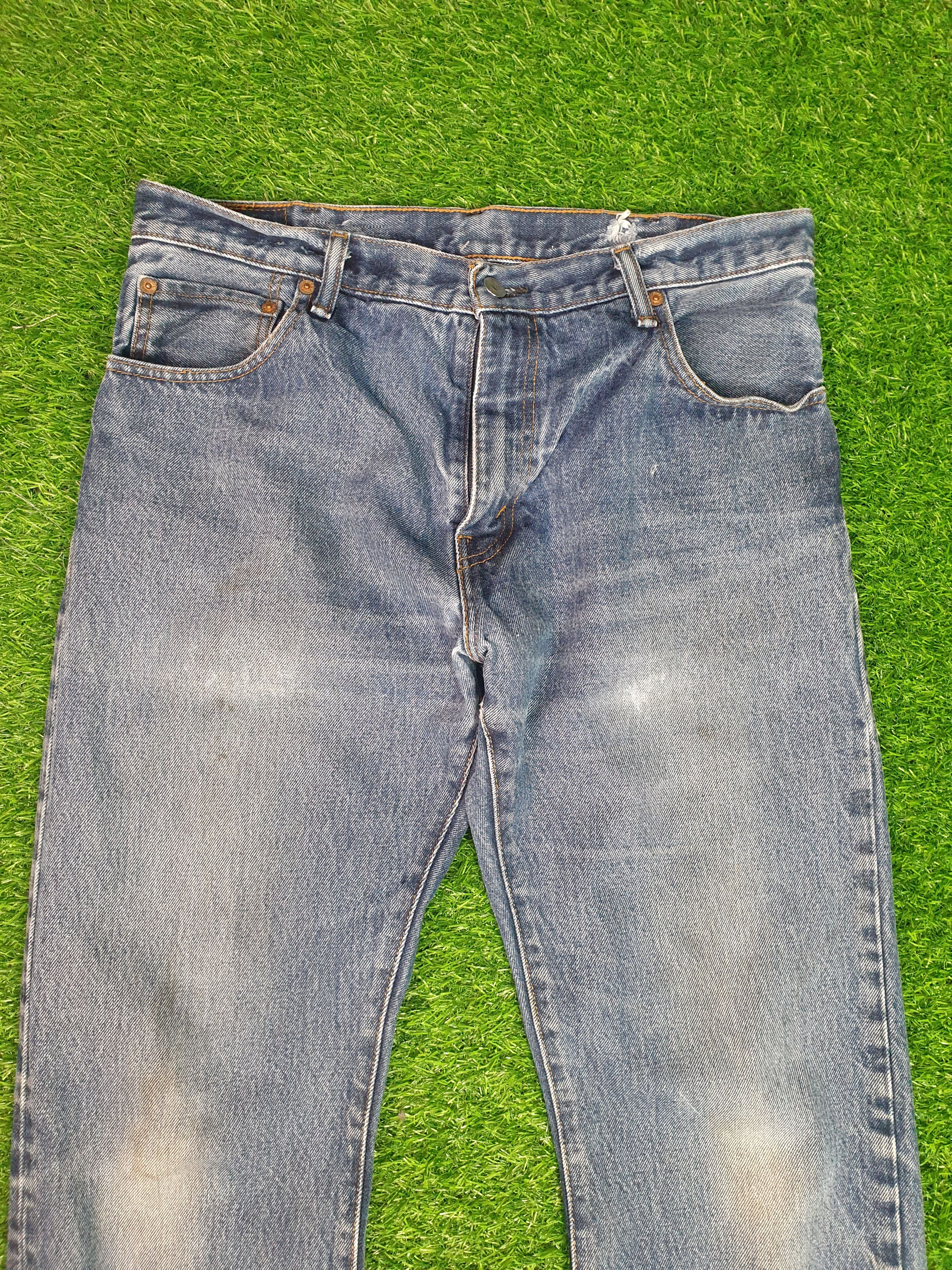 Levi's LEVIS 517 Medium Wash Flare Distressed 35X33 Jeans L0188 Size US 35 - 8 Thumbnail