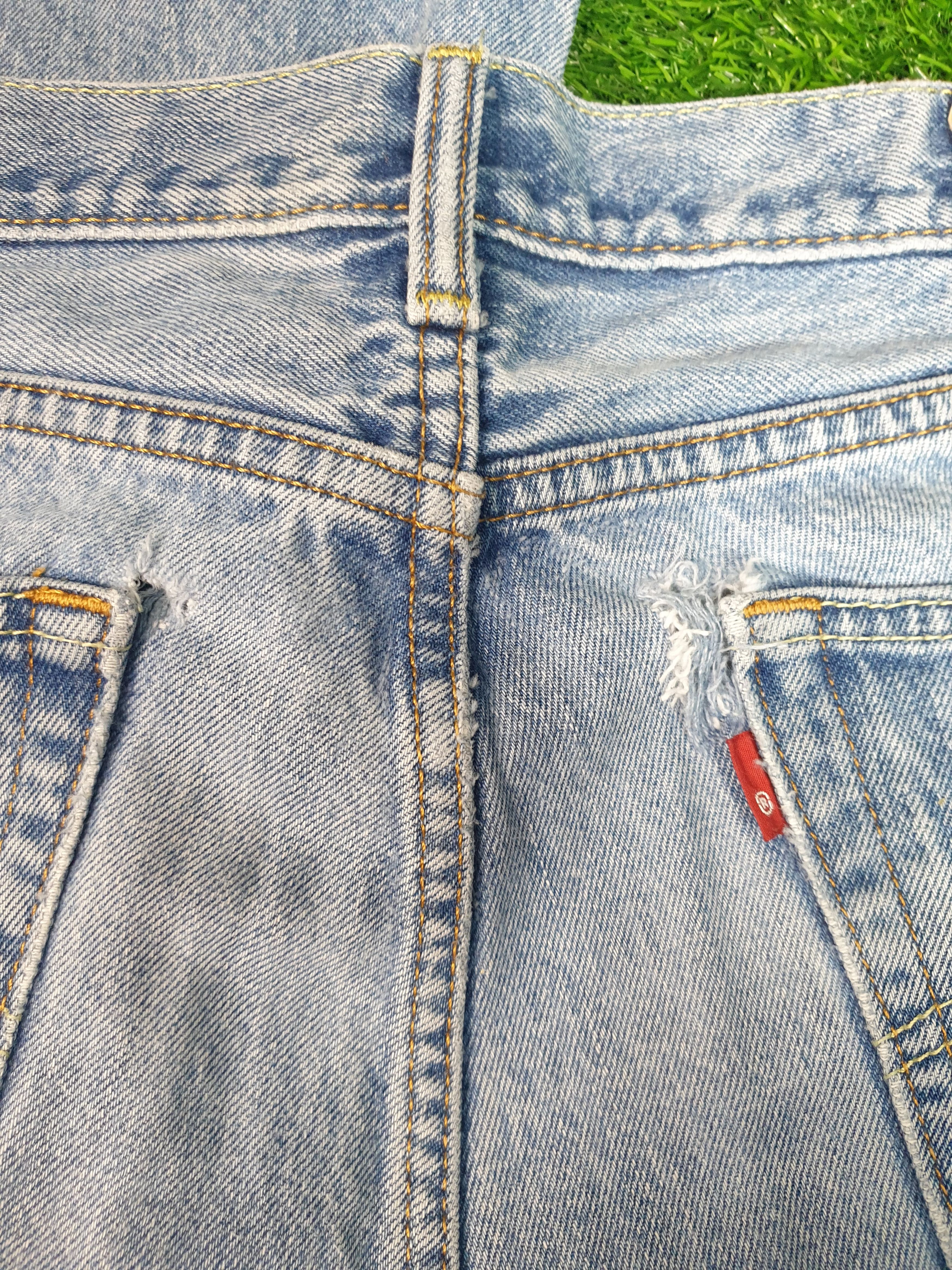 Levi's LEVIS 505 Sun Faded Distressed Size 33X33 Jeans L0129 Size US 33 - 14 Thumbnail