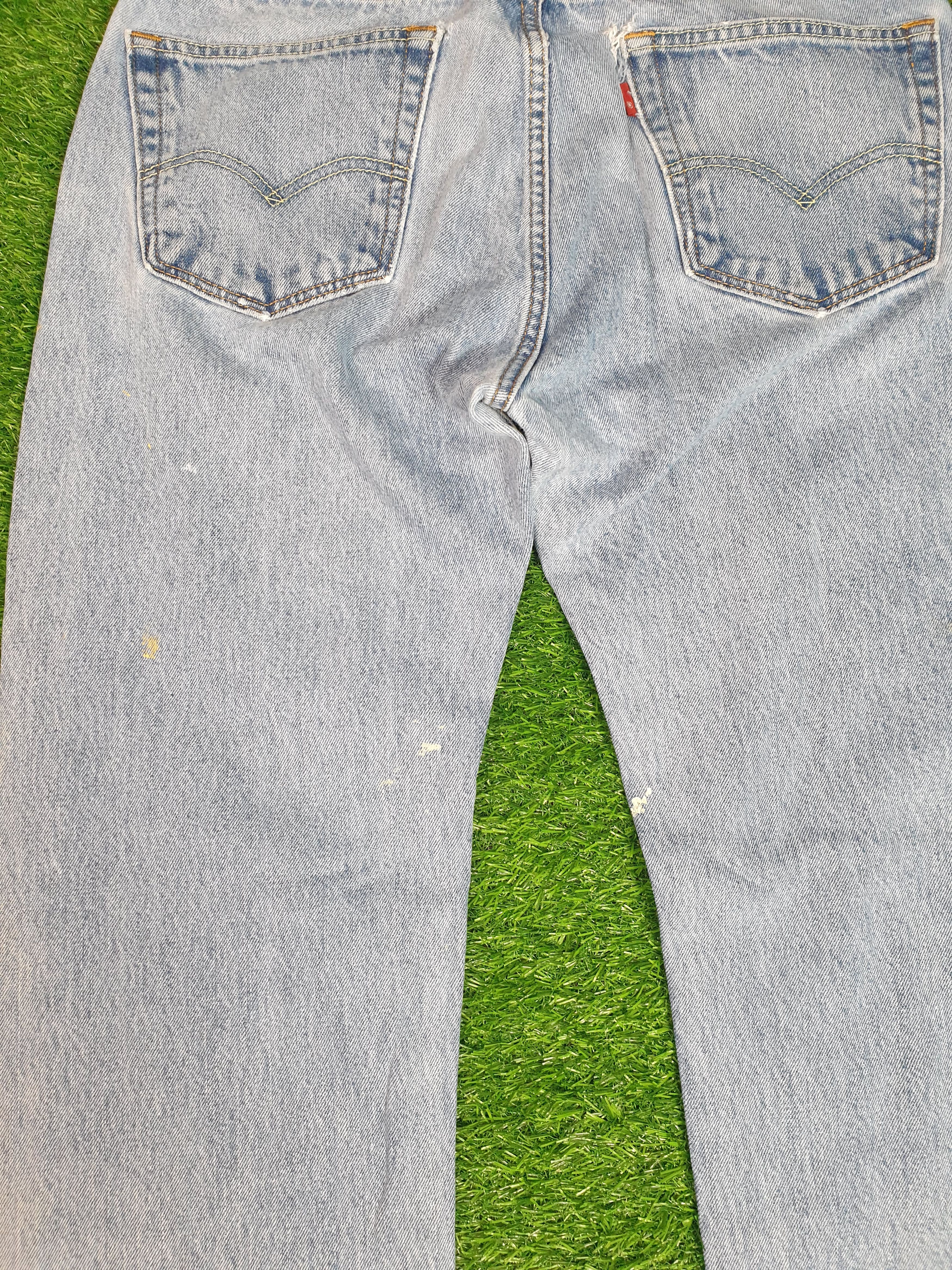 Levi's LEVIS 505 Sun Faded Distressed Size 33X33 Jeans L0129 Size US 33 - 9 Thumbnail