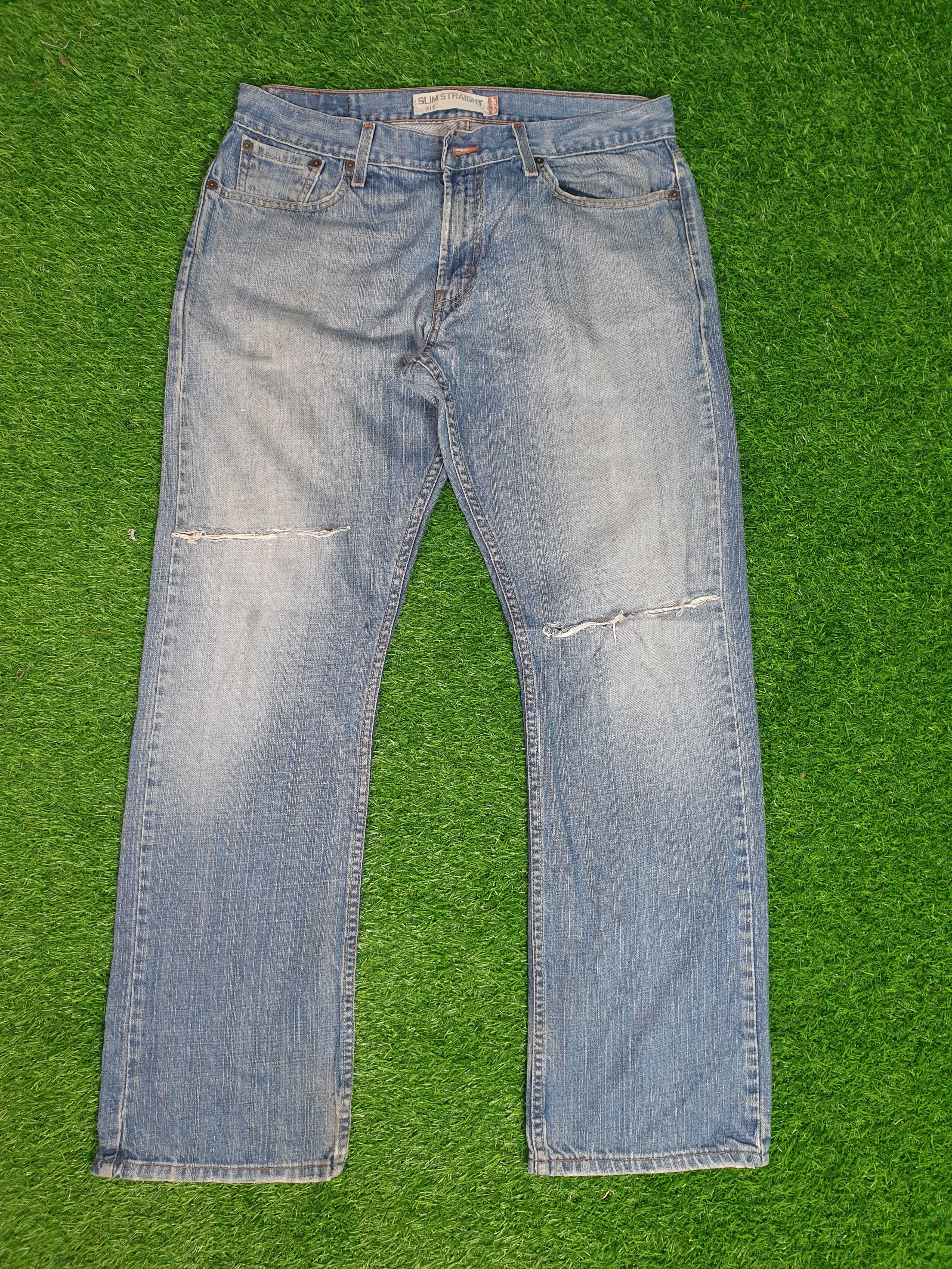 Levi's Vintage LEVIS 514 Faded Distressed Size 34X31 Jeans L0106 Size US 34 / EU 50 - 1 Thumbnail