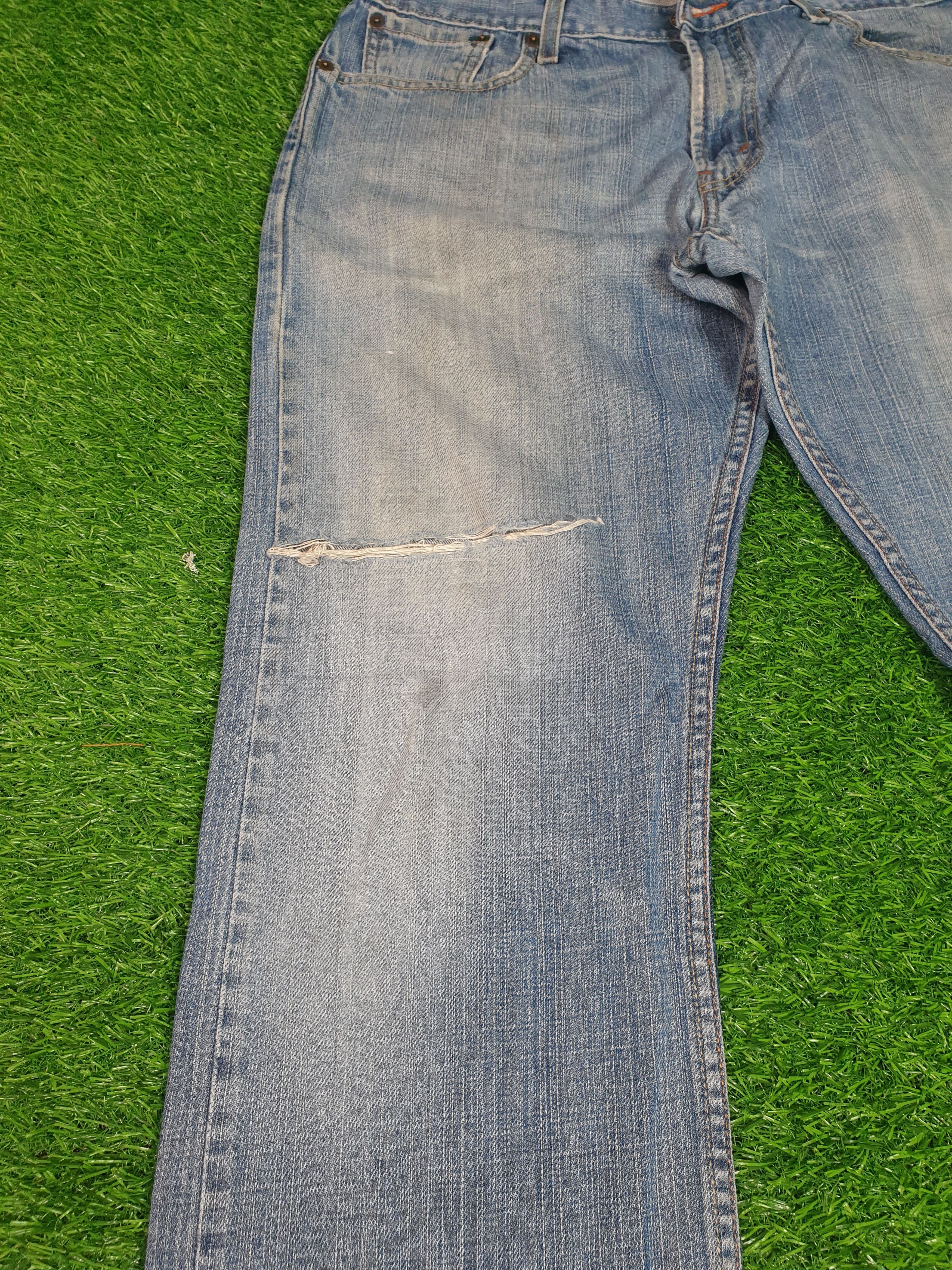 Levi's Vintage LEVIS 514 Faded Distressed Size 34X31 Jeans L0106 Size US 34 / EU 50 - 3 Thumbnail