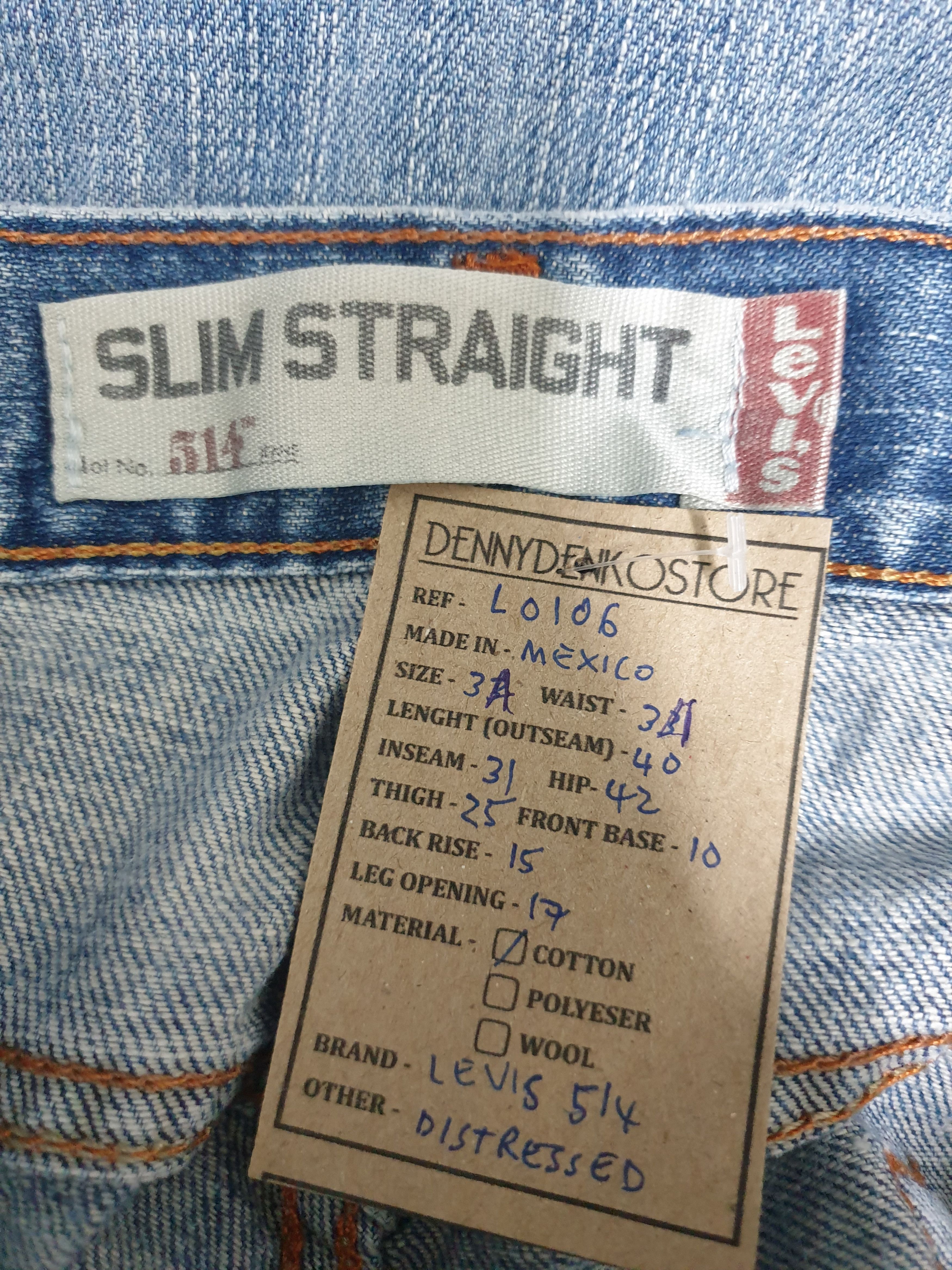 Levi's Vintage LEVIS 514 Faded Distressed Size 34X31 Jeans L0106 Size US 34 / EU 50 - 11 Thumbnail
