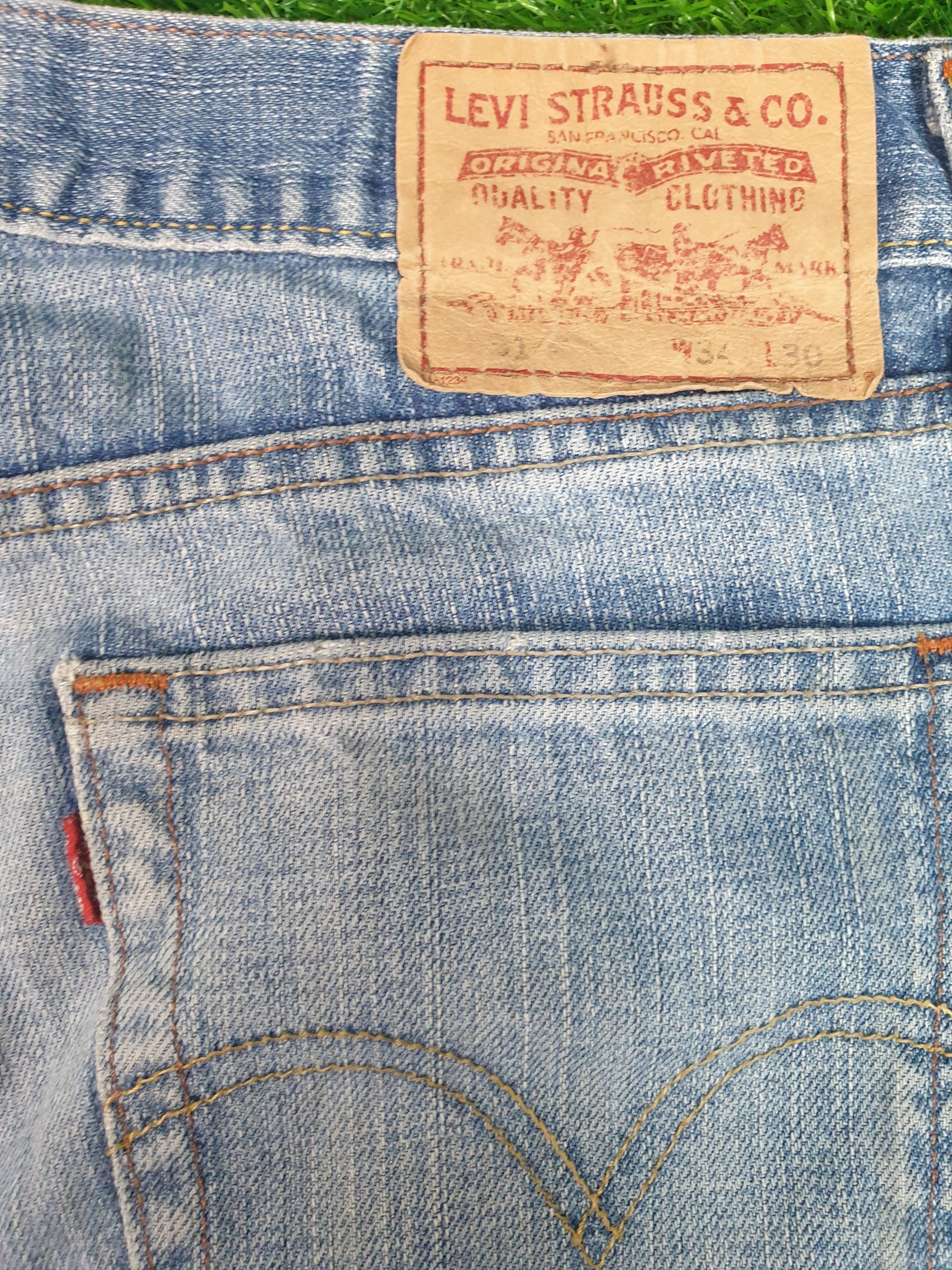 Levi's Vintage LEVIS 514 Faded Distressed Size 34X31 Jeans L0106 Size US 34 / EU 50 - 8 Thumbnail