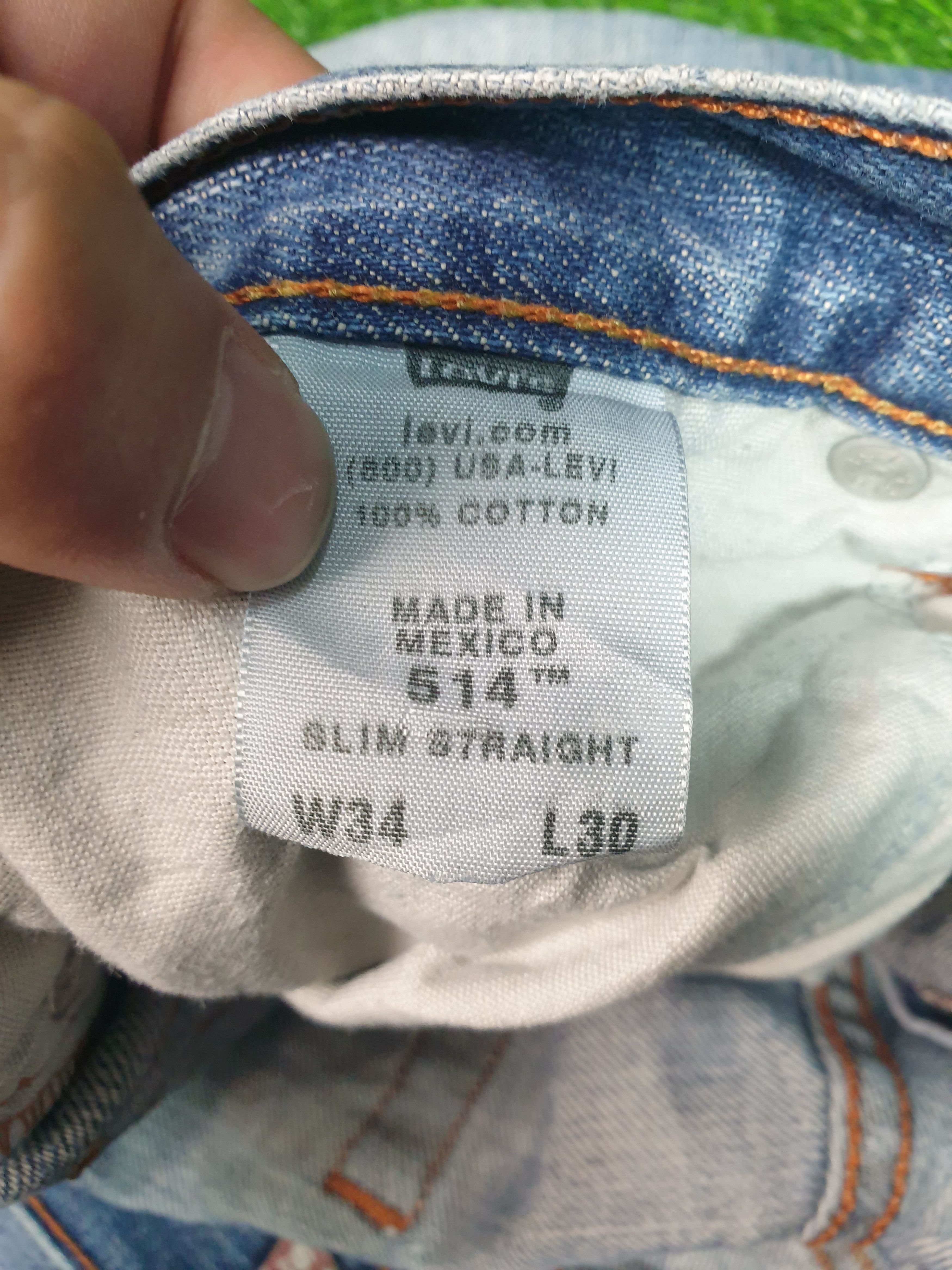 Levi's Vintage LEVIS 514 Faded Distressed Size 34X31 Jeans L0106 Size US 34 / EU 50 - 10 Thumbnail