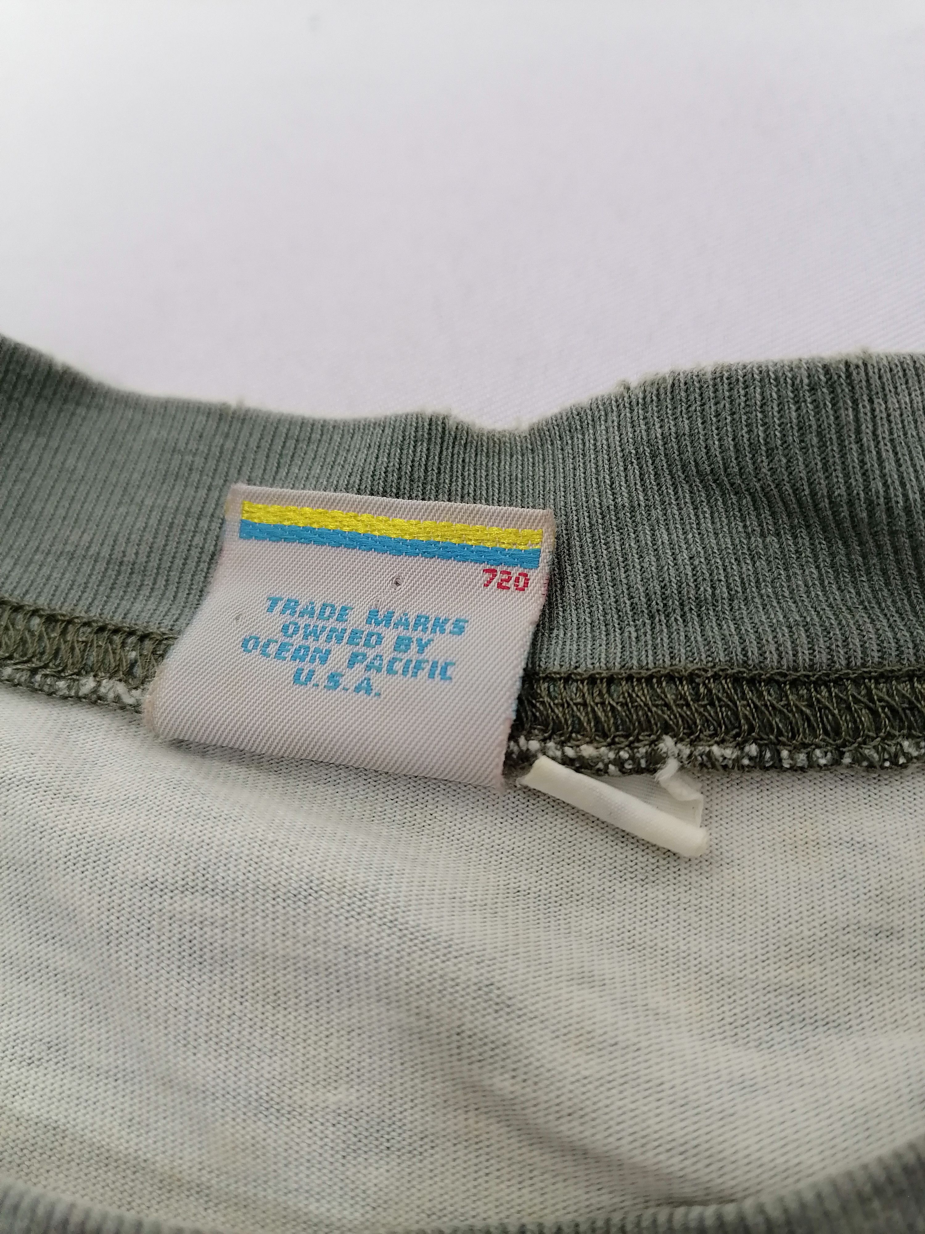 Vintage Ocean Pacific Surf Tee Size US XL / EU 56 / 4 - 4 Thumbnail