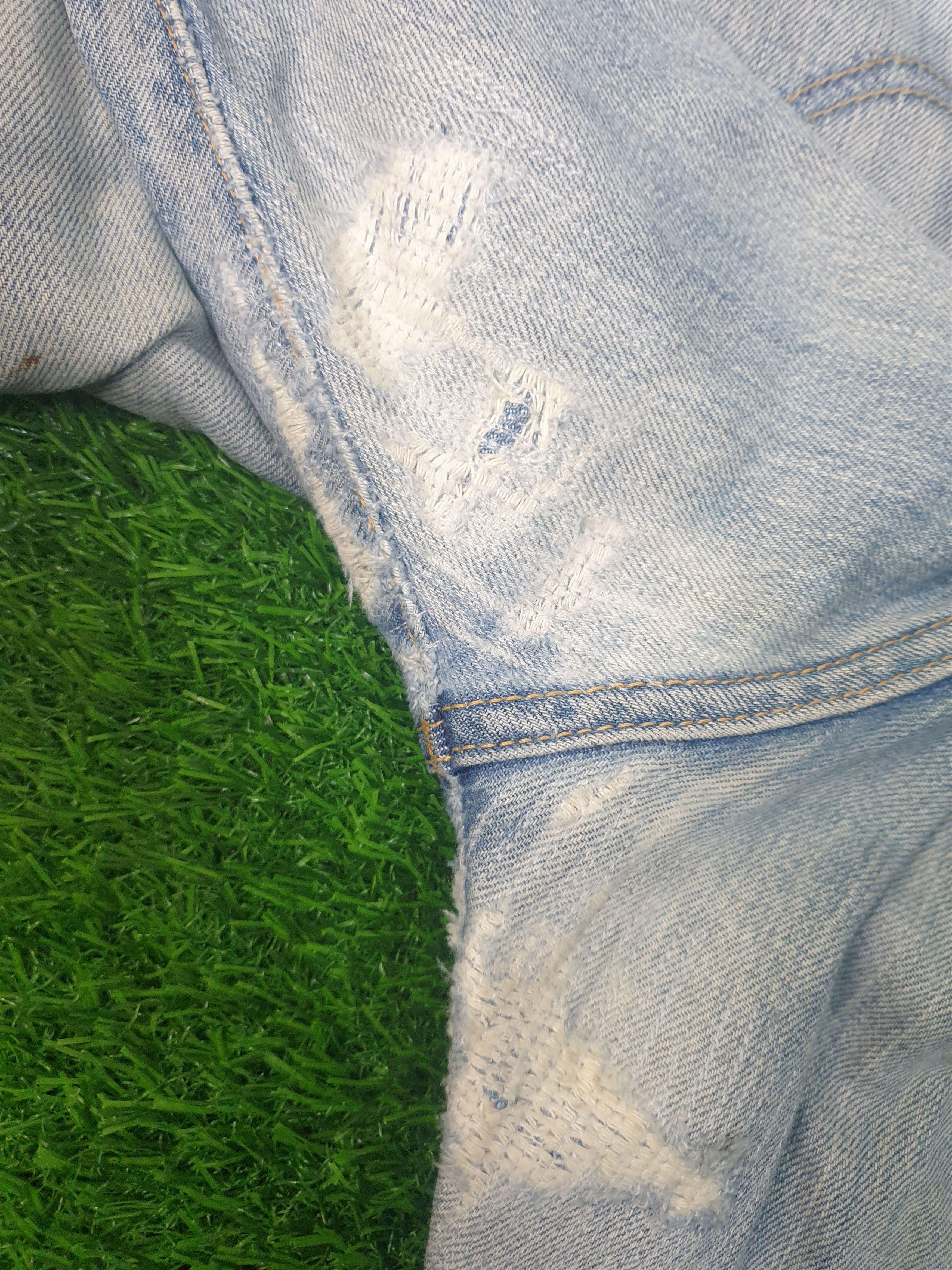 Levi's LEVIS 501 Stone Wash Distressed Size 34X31 Jeans L0180 Size US 34 / EU 50 - 12 Thumbnail