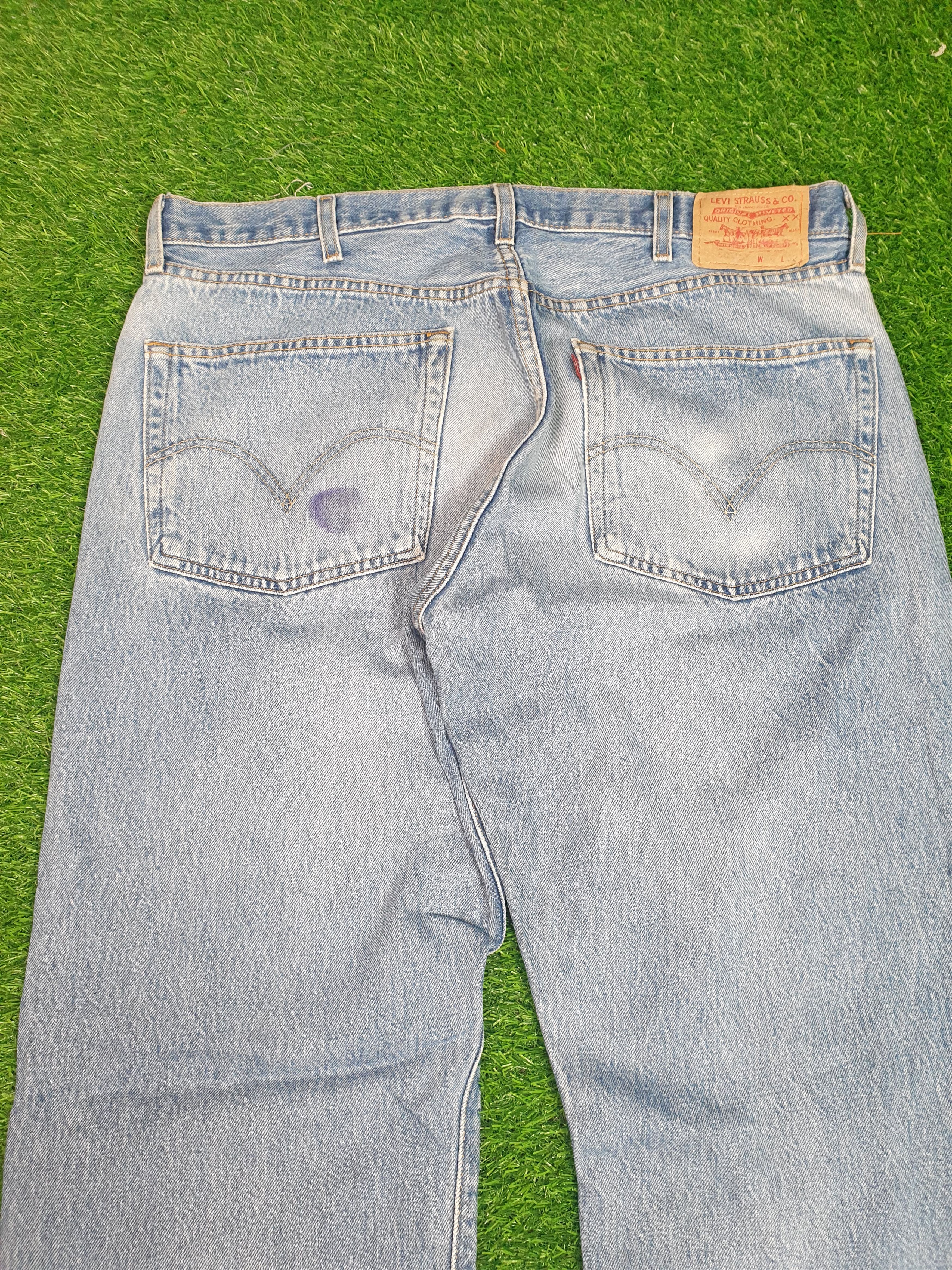 Levi's Vintage LEVIS 501 Light Wash Faded 38X29.5 Jeans L0066 Size US 38 / EU 54 - 7 Thumbnail