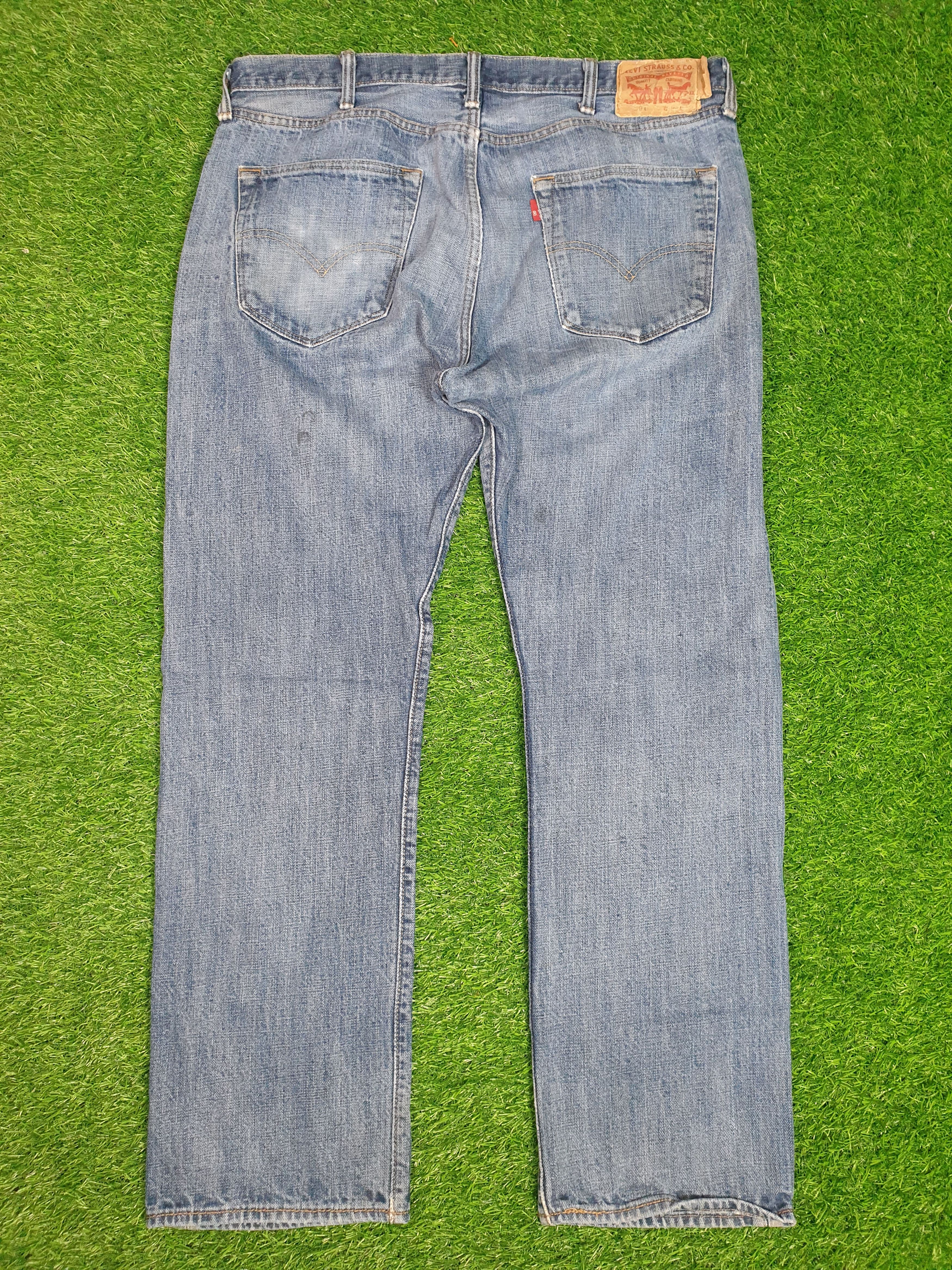 Levi's LEVIS 501 Faded Distressed Size 38X31 Jeans L0061 Size US 38 / EU 54 - 2 Thumbnail