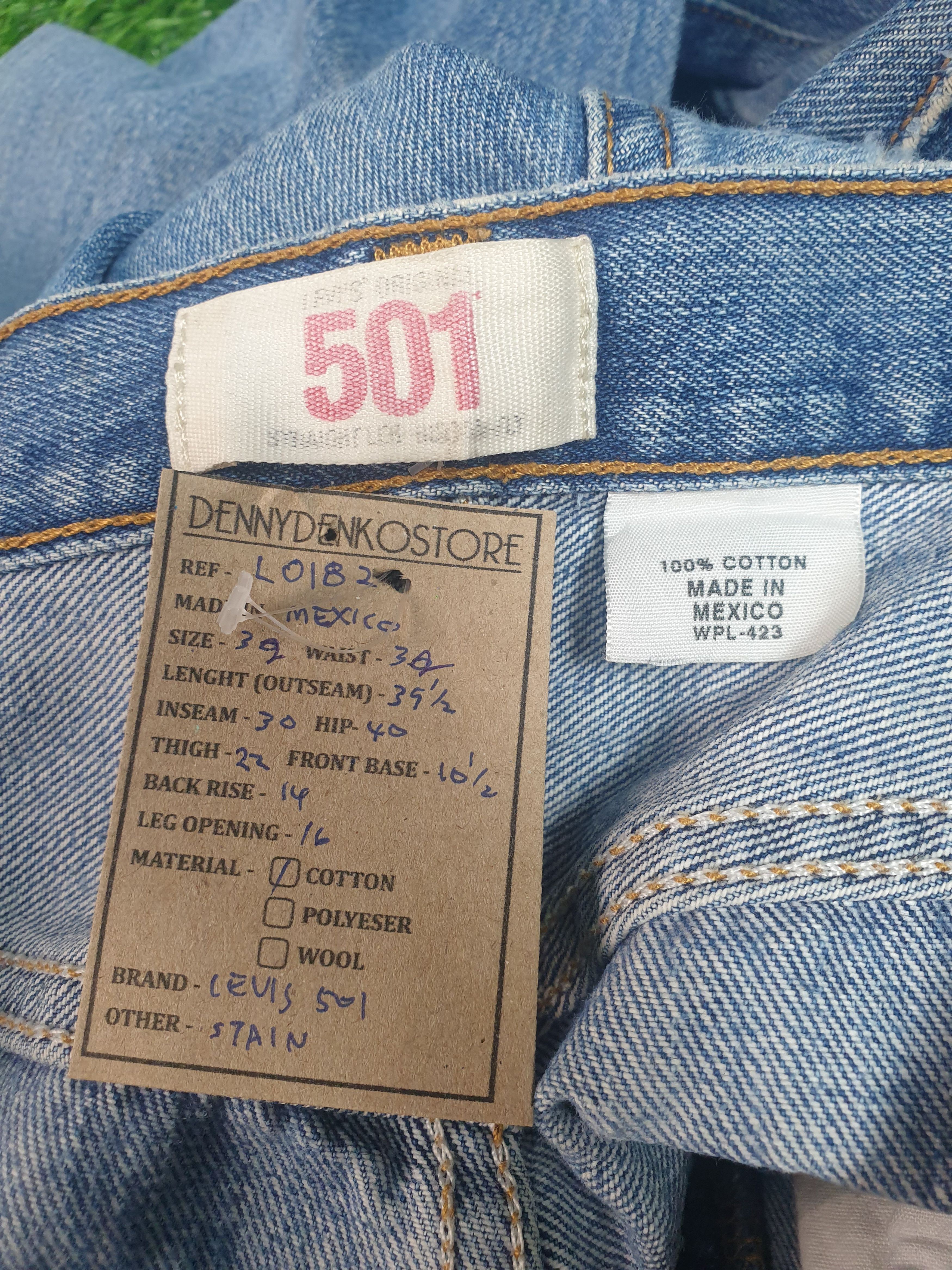 Levi's LEVIS 501 Sun Faded Distressed Size 32X30 Jeans L0182 Size US 32 / EU 48 - 10 Thumbnail