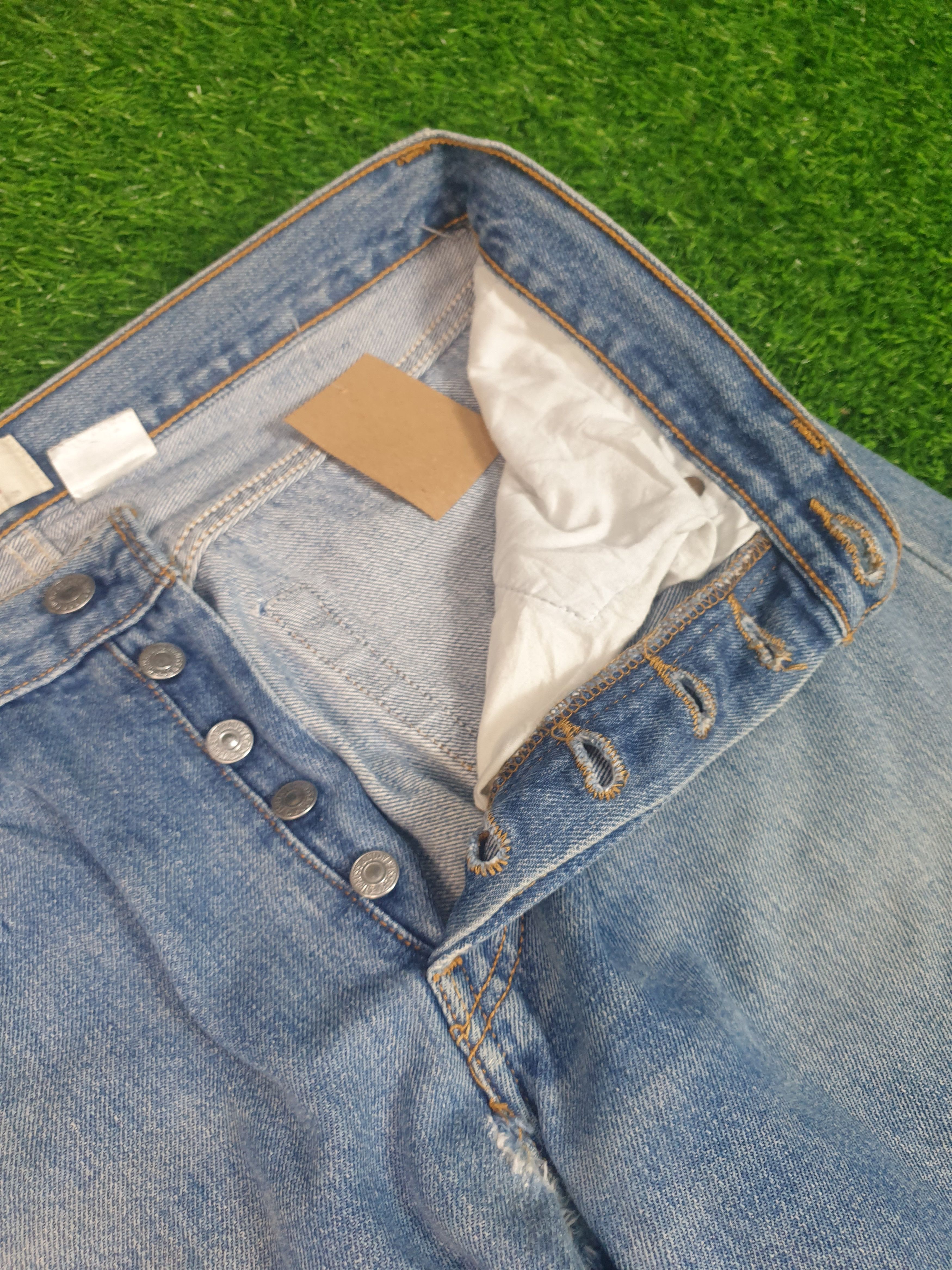 Levi's LEVIS 501 Sun Faded Distressed Size 32X30 Jeans L0182 Size US 32 / EU 48 - 6 Thumbnail