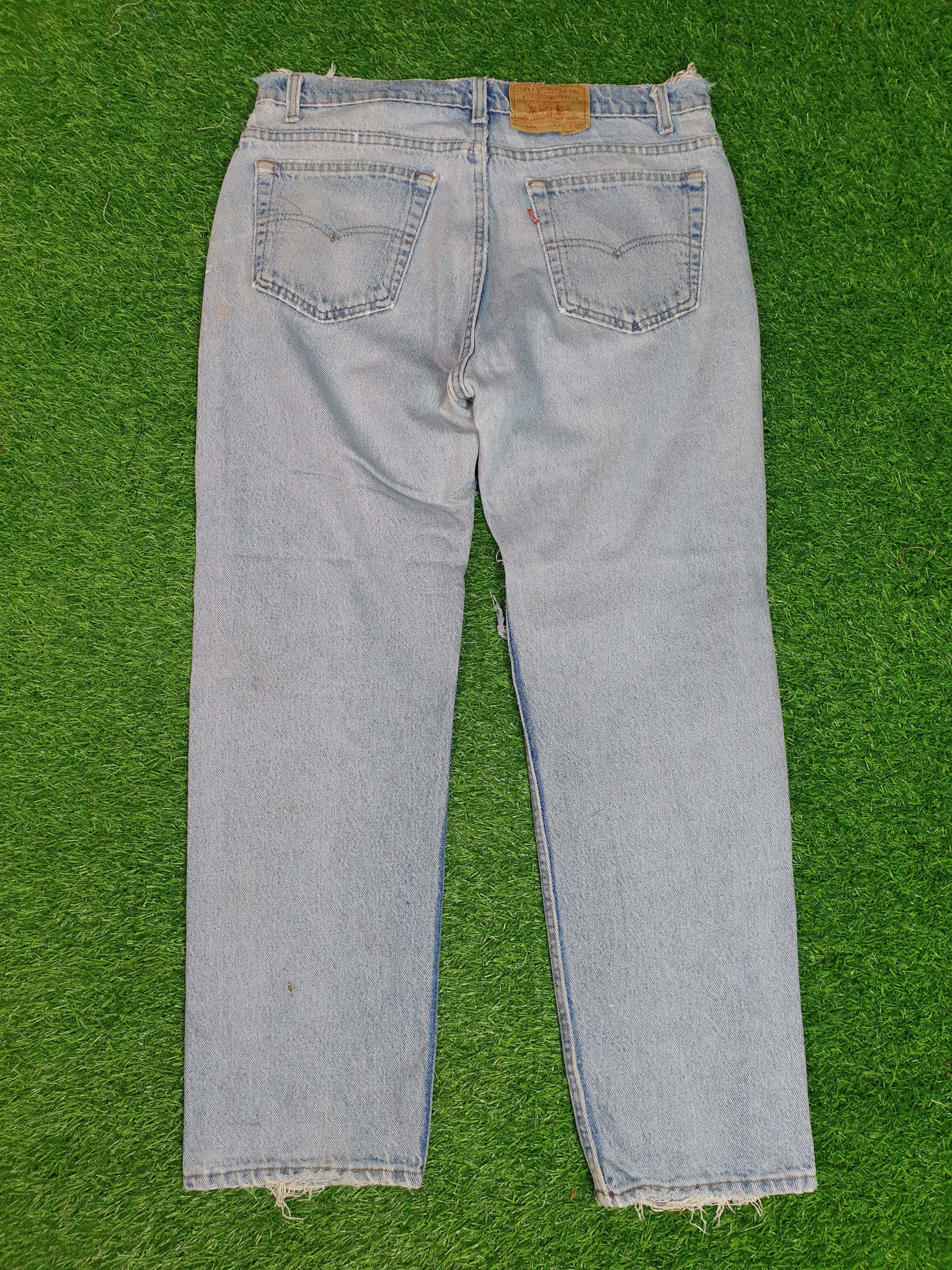 Levi's Vintage 90's LEVIS 505 Faded Distressed 32X29 Jeans L0157 Size US 32 / EU 48 - 2 Thumbnail
