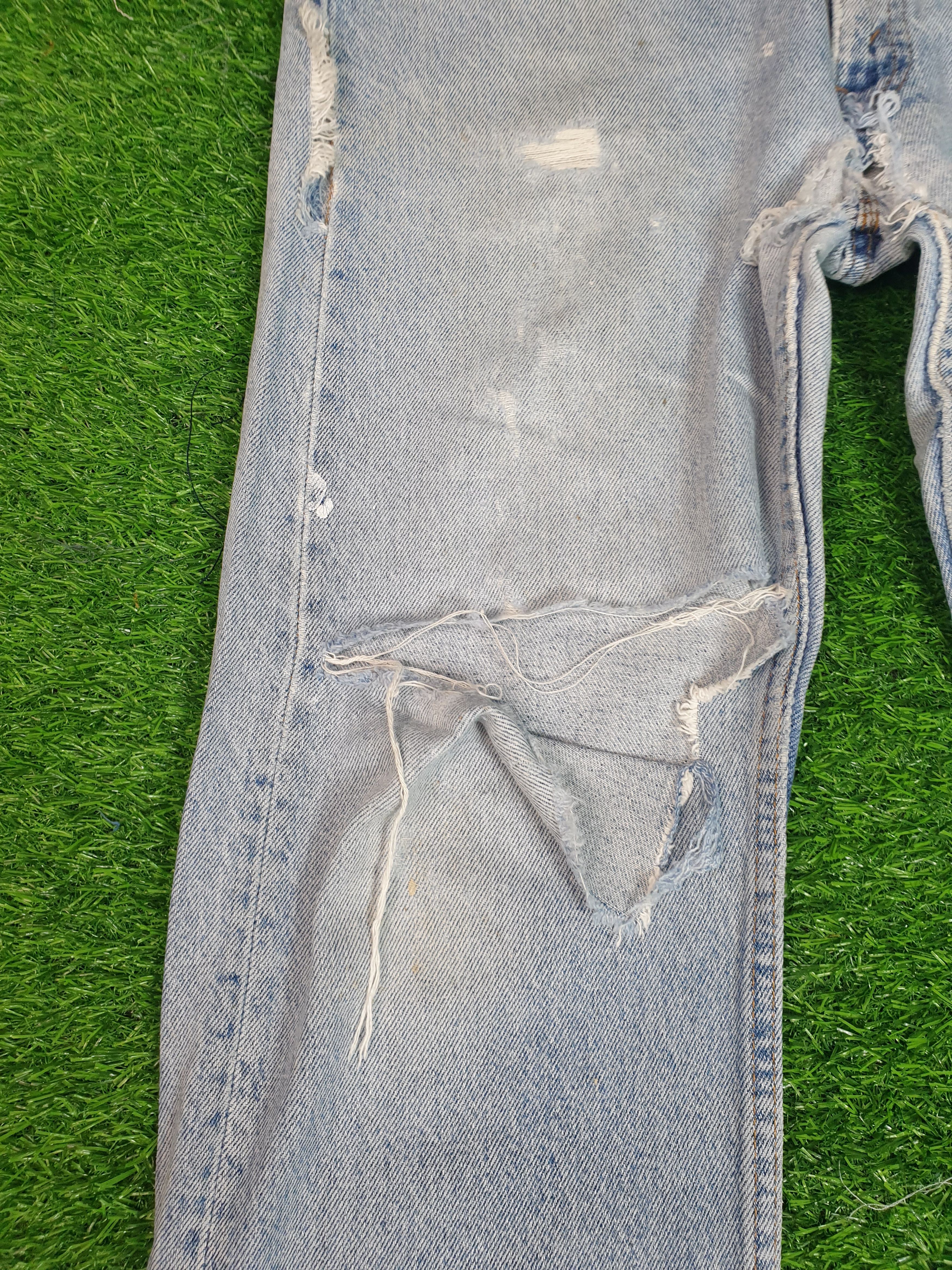 Levi's Vintage 90's LEVIS 505 Faded Distressed 32X29 Jeans L0157 Size US 32 / EU 48 - 11 Thumbnail