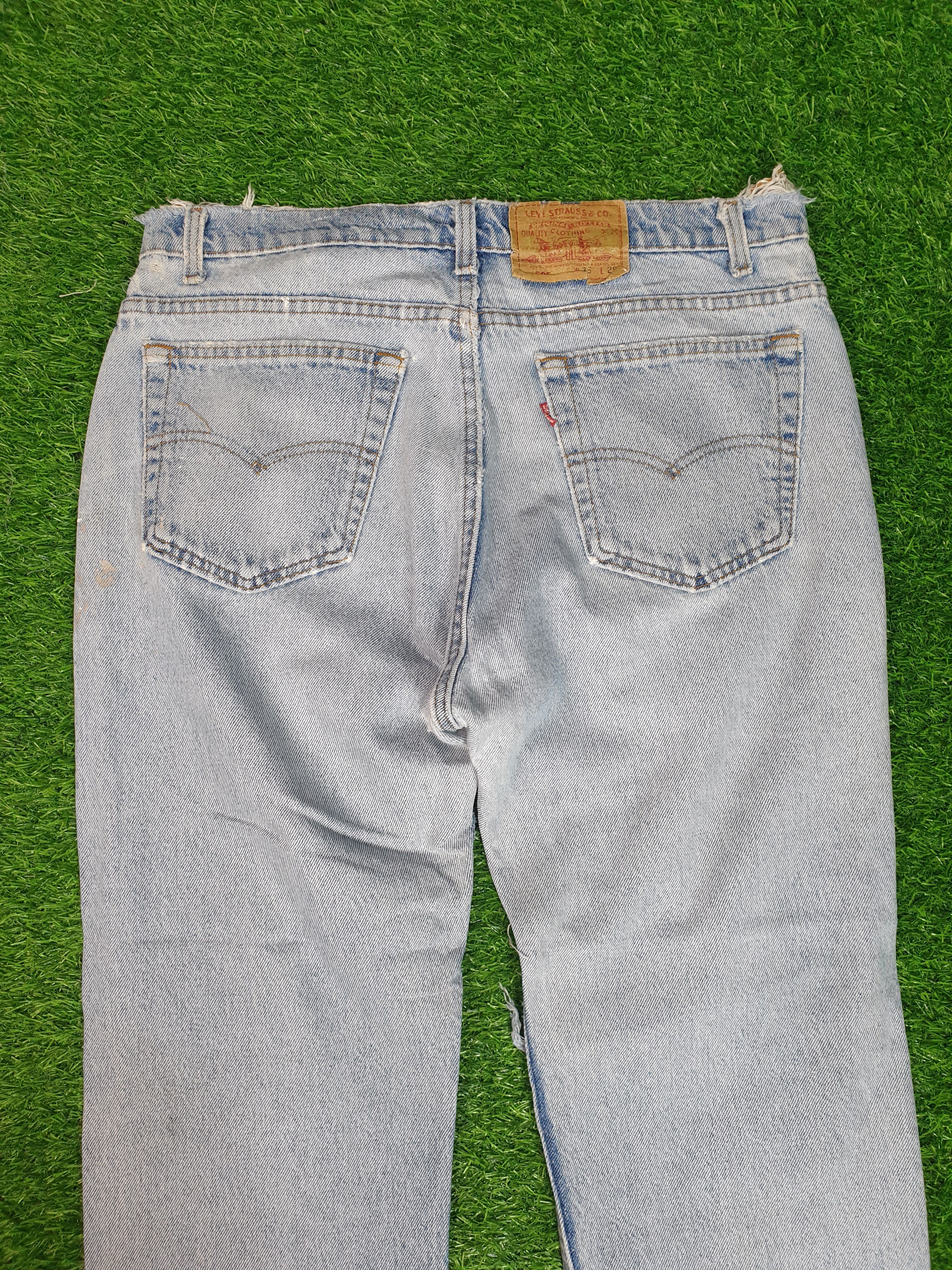 Levi's Vintage 90's LEVIS 505 Faded Distressed 32X29 Jeans L0157 Size US 32 / EU 48 - 12 Thumbnail