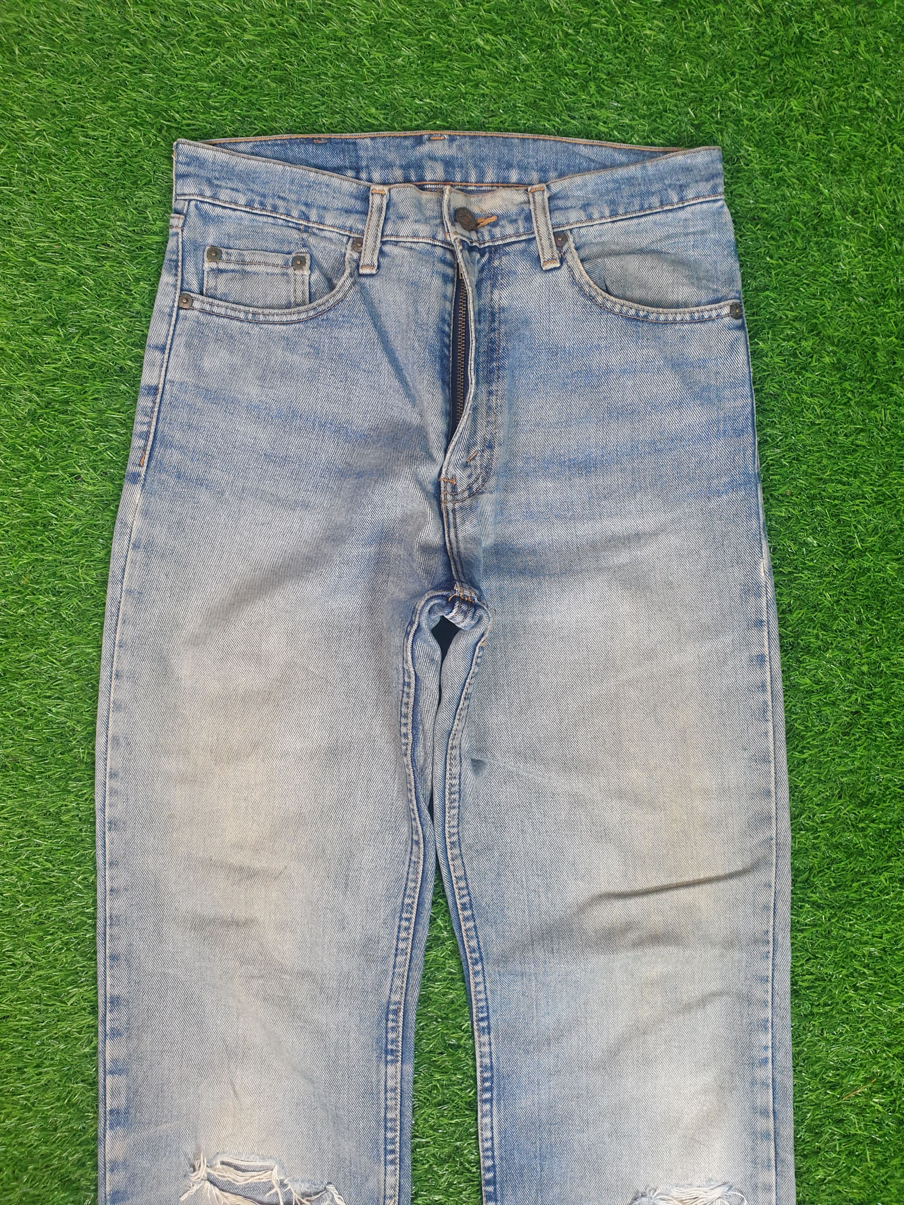 Levi's Vintage LEVIS 511 Sun Faded Distressed 30X34.5 Jeans L0178 Size US 30 / EU 46 - 5 Thumbnail