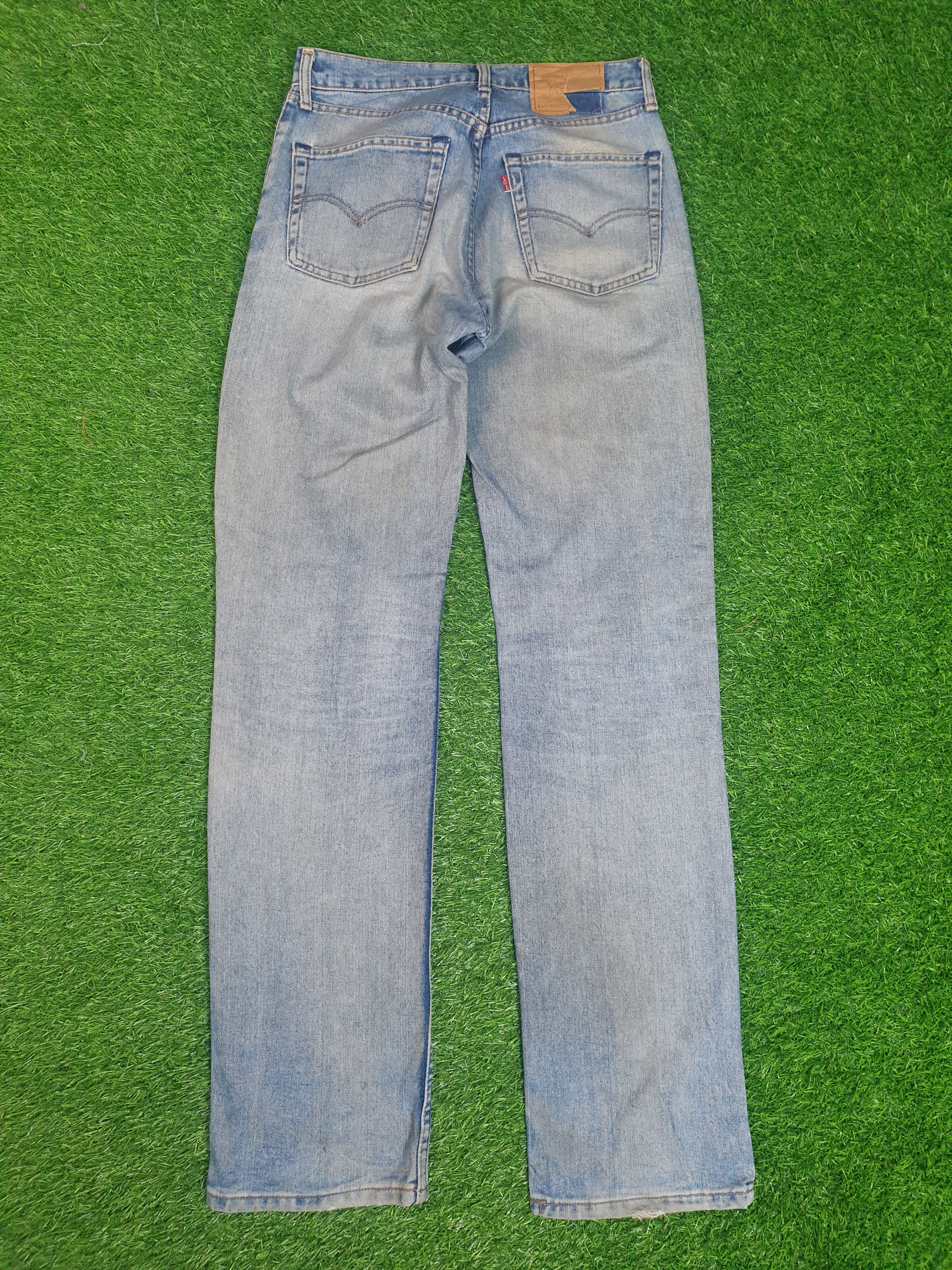 Levi's Vintage LEVIS 511 Sun Faded Distressed 30X34.5 Jeans L0178 Size US 30 / EU 46 - 2 Thumbnail