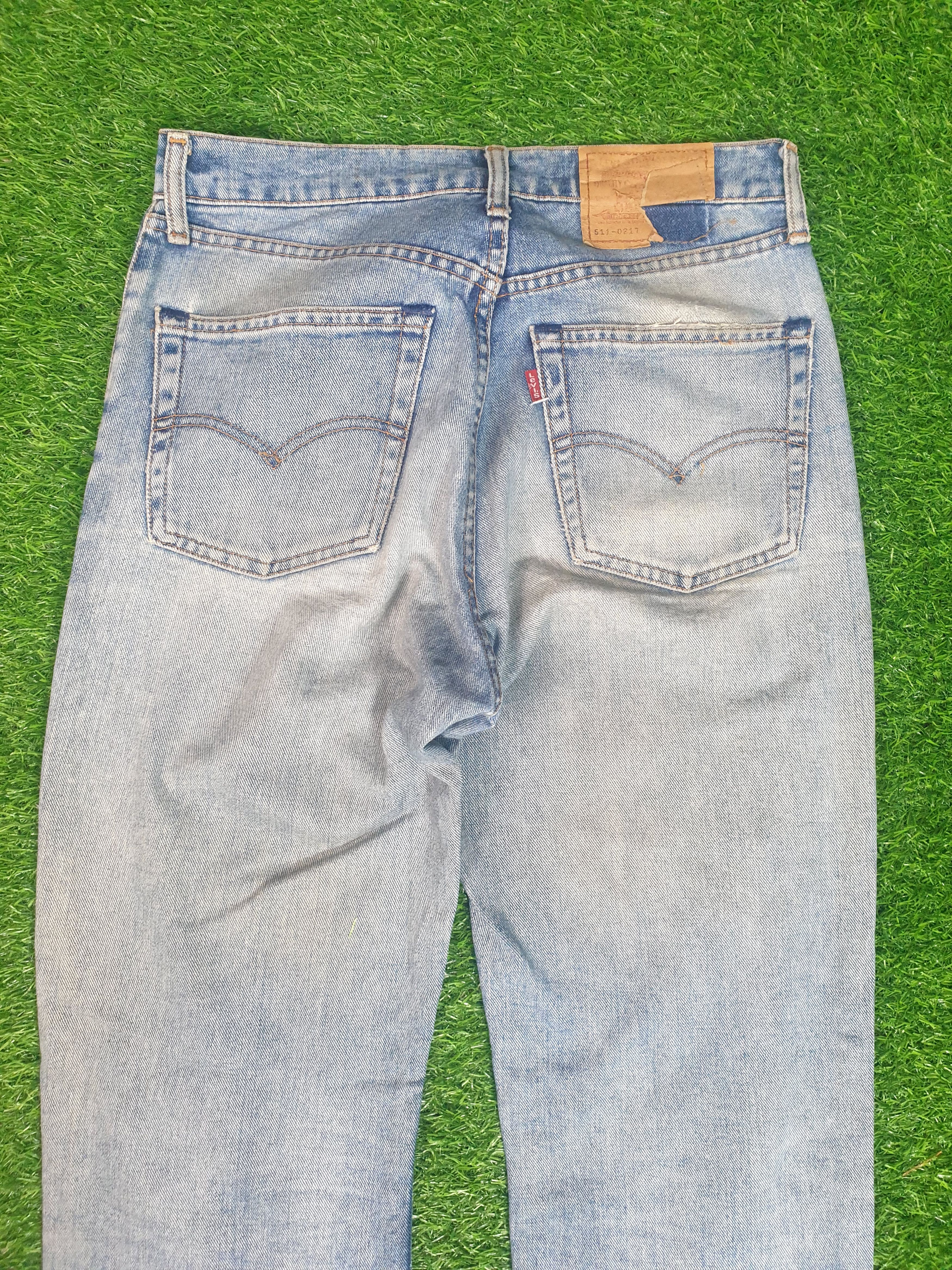 Levi's Vintage LEVIS 511 Sun Faded Distressed 30X34.5 Jeans L0178 Size US 30 / EU 46 - 6 Thumbnail