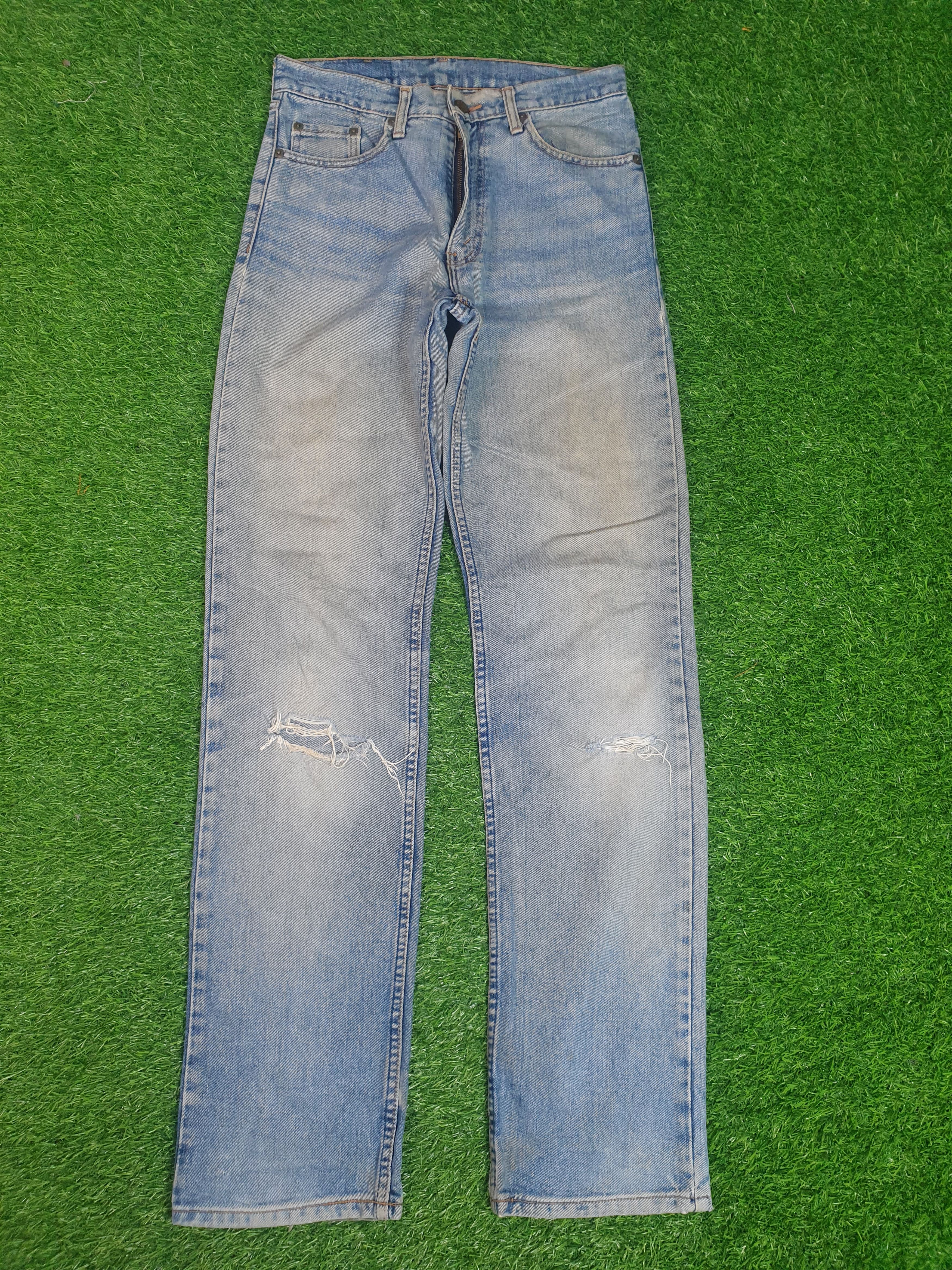 Levi's Vintage LEVIS 511 Sun Faded Distressed 30X34.5 Jeans L0178 Size US 30 / EU 46 - 1 Thumbnail