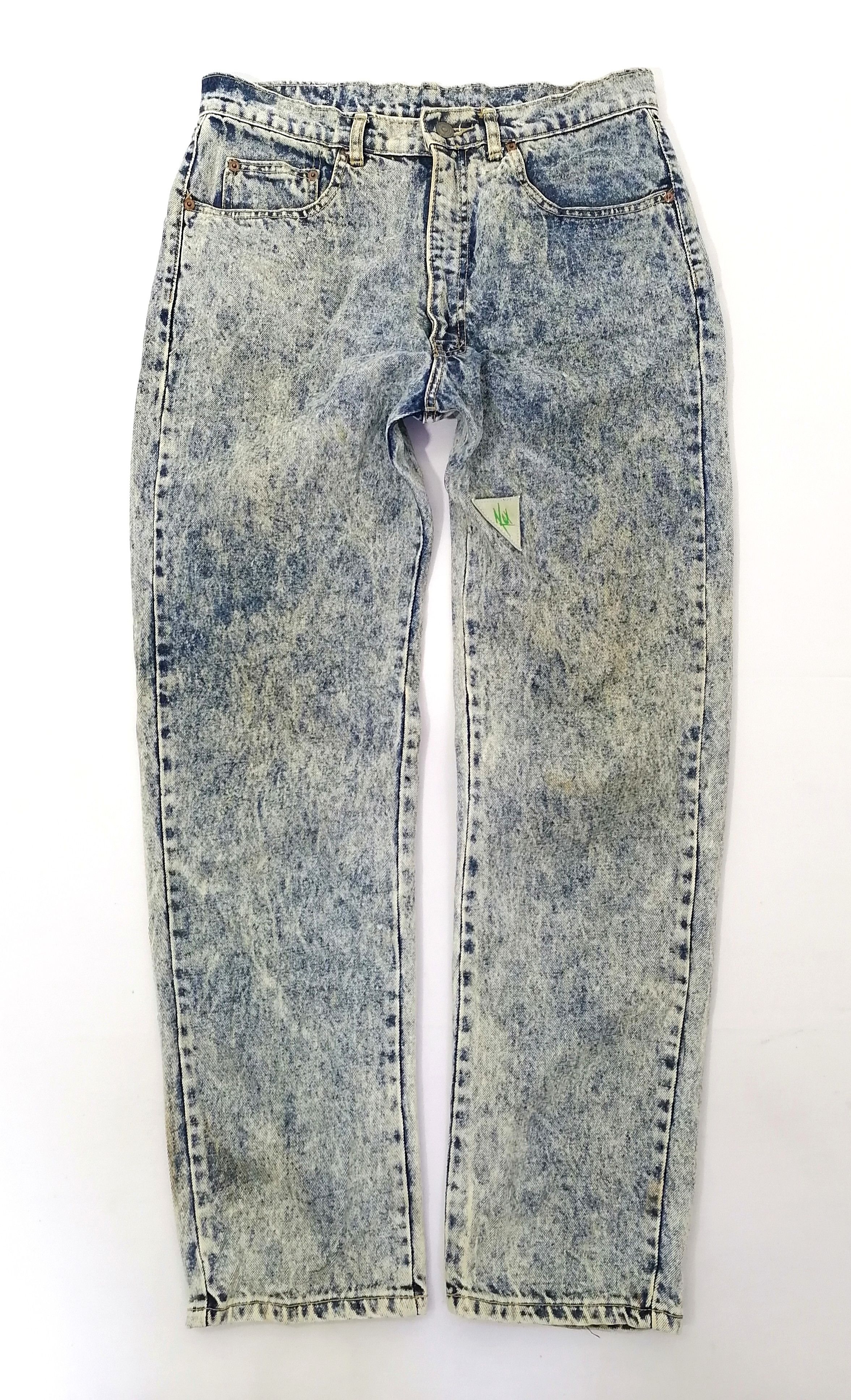 Three P.A.L Acid Wash Denim Jeans