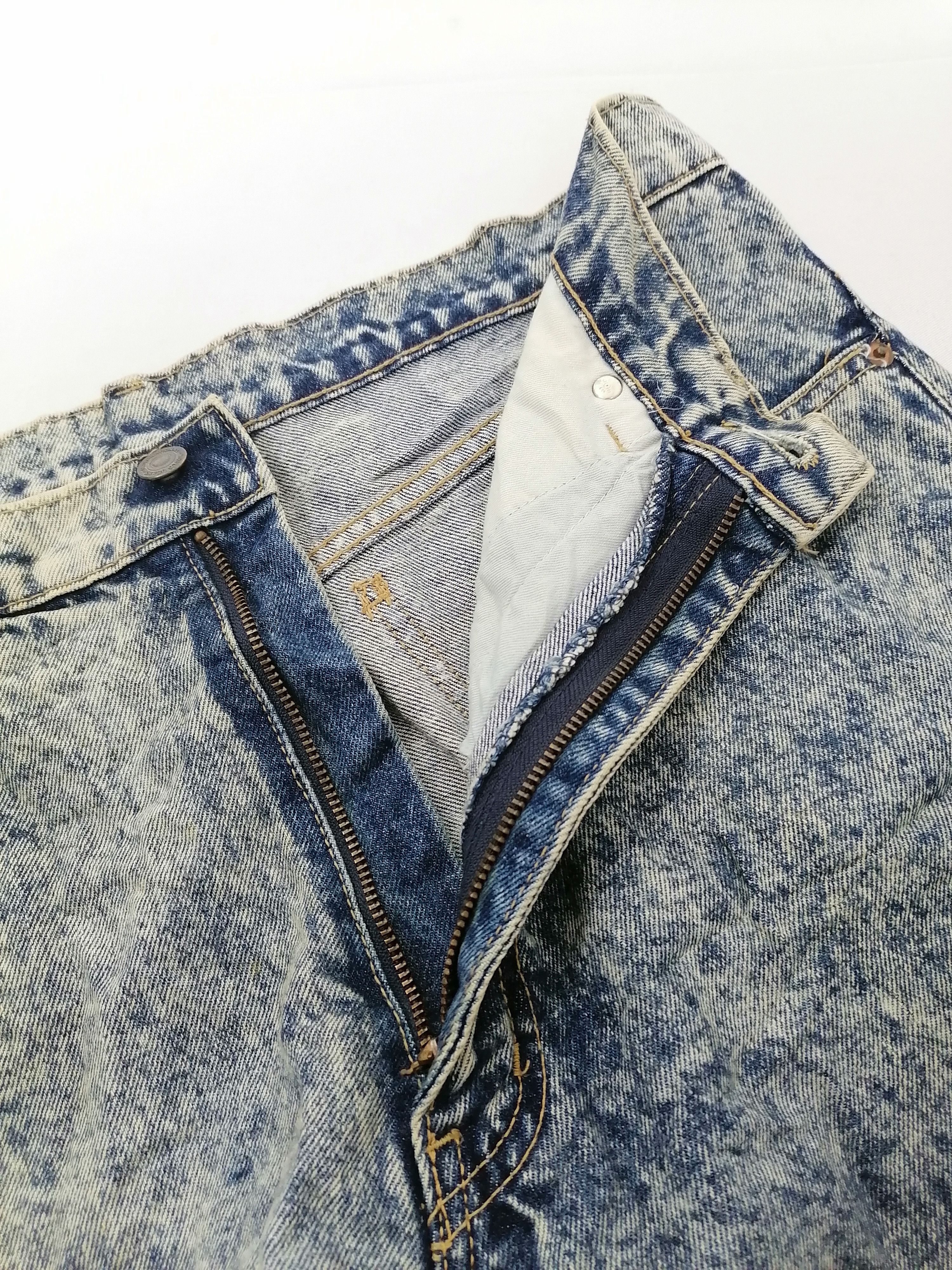 Vintage Three P.A.L Acid Wash Denim Jeans Size US 33 - 4 Thumbnail