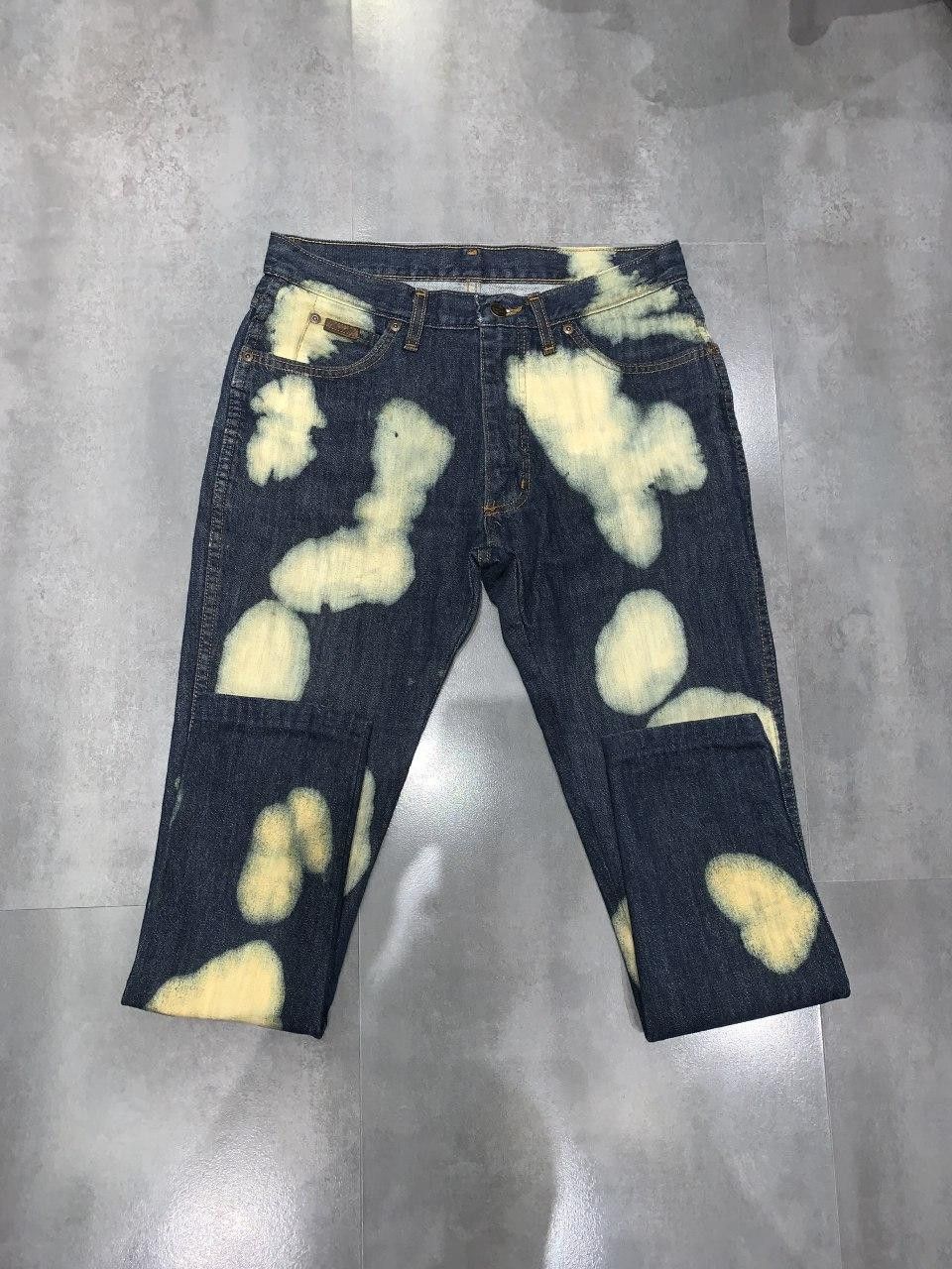 Levi's Custom Made Bleached Wrangler Denim Pants Size US 30 / EU 46 - 4 Thumbnail